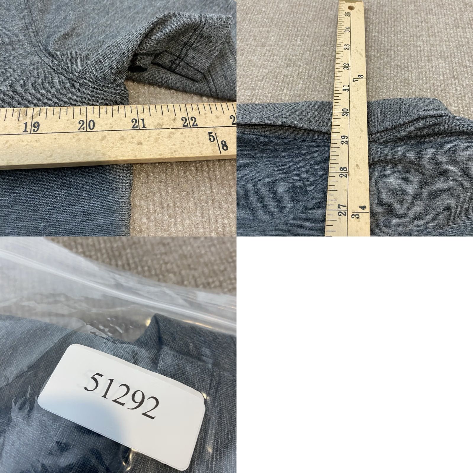 Lululemon Lululemon Polo Shirt Mens Large Gray Performance Golf Athletic Stretch Logo Shirt Size US L / EU 52-54 / 3 - 8 Thumbnail