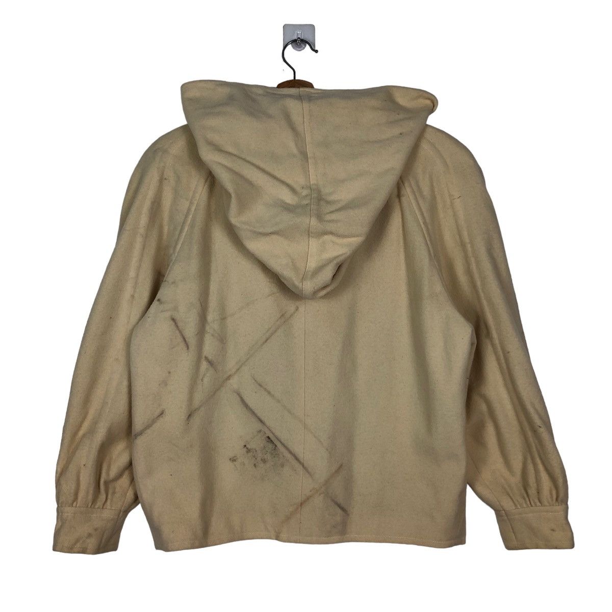 Yohji Yamamoto 🔥90s Oversized Jacket Hoodie Infi Nito Yohji Yamamoto Style Size US M / EU 48-50 / 2 - 7 Thumbnail