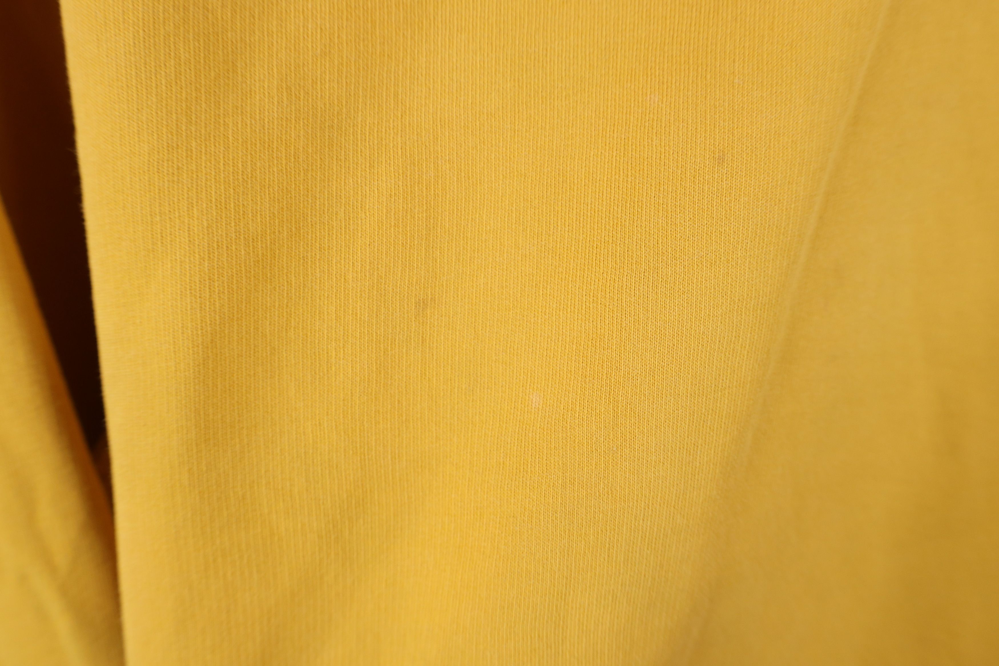 Nike × Vintage Vintage 90s Y2K Nike Mini Swoosh Sweatshirt Mustard Yellow Size US XL / EU 56 / 4 - 6 Thumbnail