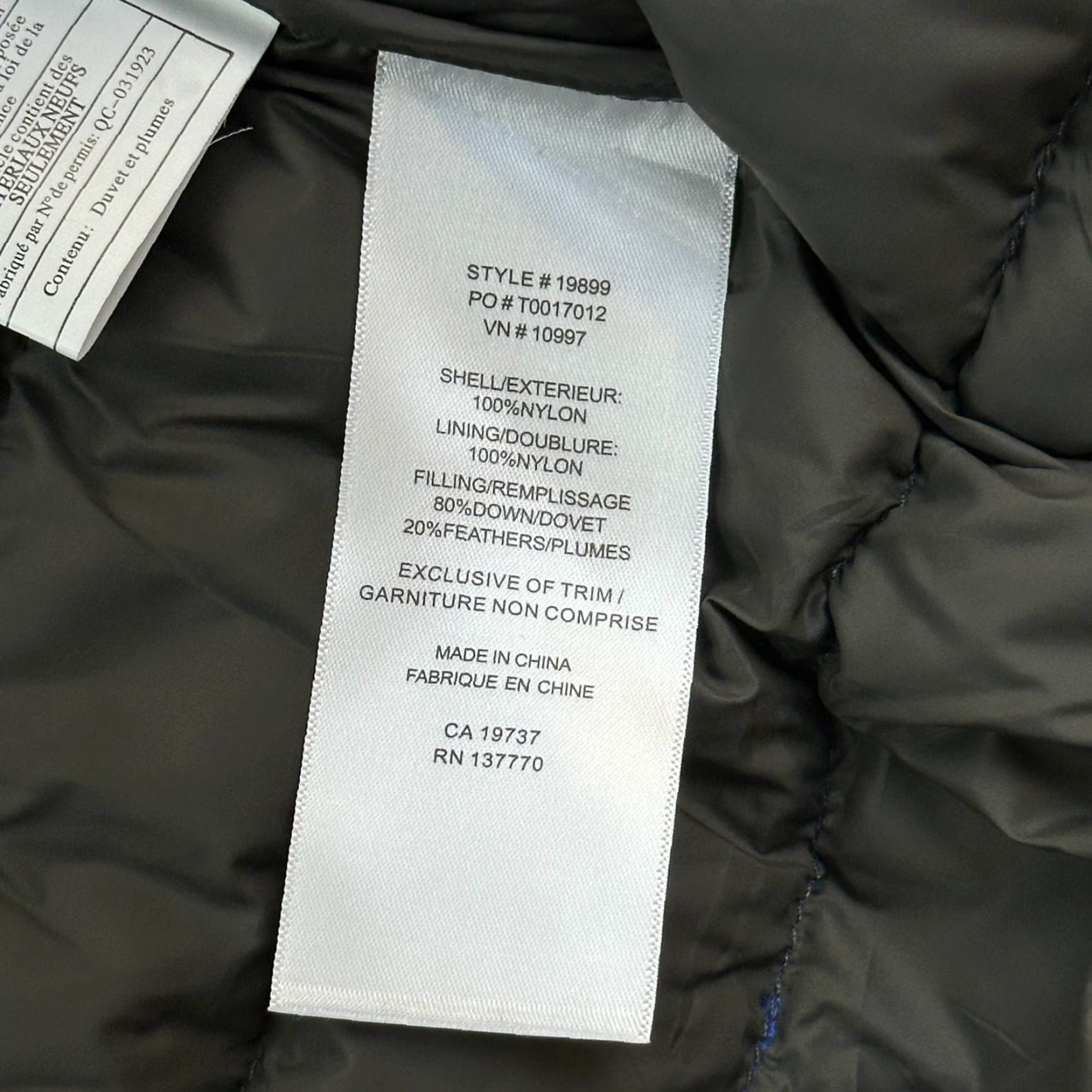Primark Trimark Whistler Jacket Mens Small Blue Lightweight Quilted Down Puffer Casual Size US S / EU 44-46 / 1 - 7 Thumbnail