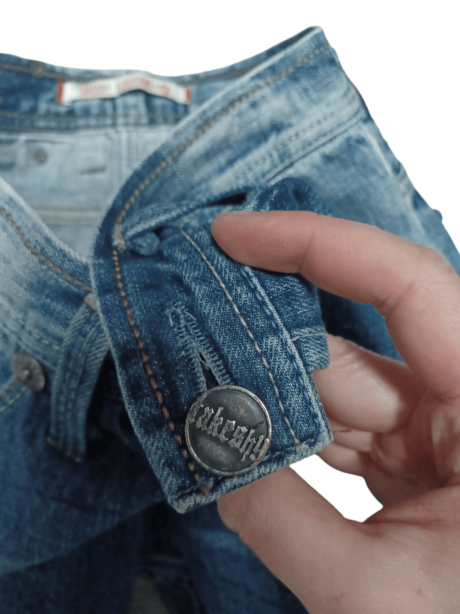 Takeshy Kurosawa TAKESHY KUROSAWA HANDMADE IN ITALY DISTRESSED JAPANESE DENIM Size US 32 / EU 48 - 3 Thumbnail