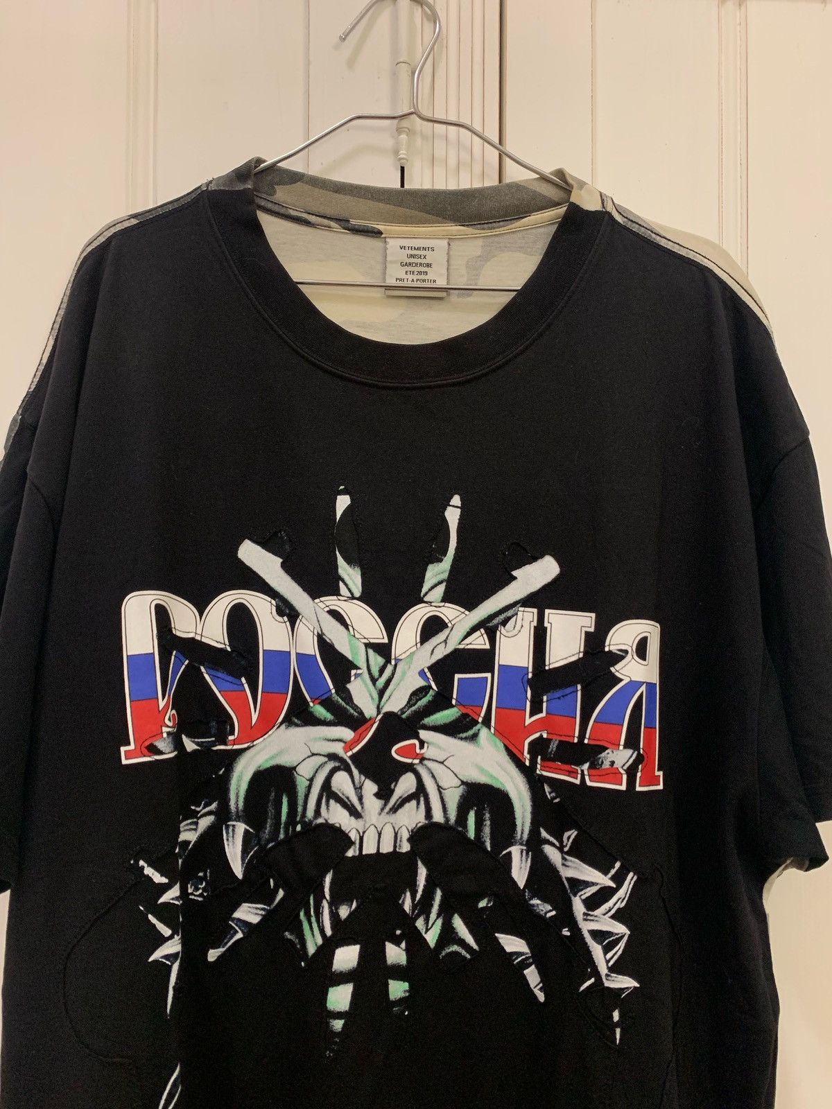 VETEMENTS GARDEROBE ETE 2019 シャツ VETEMENTS GARDEROBE ETE 2019 シャツ