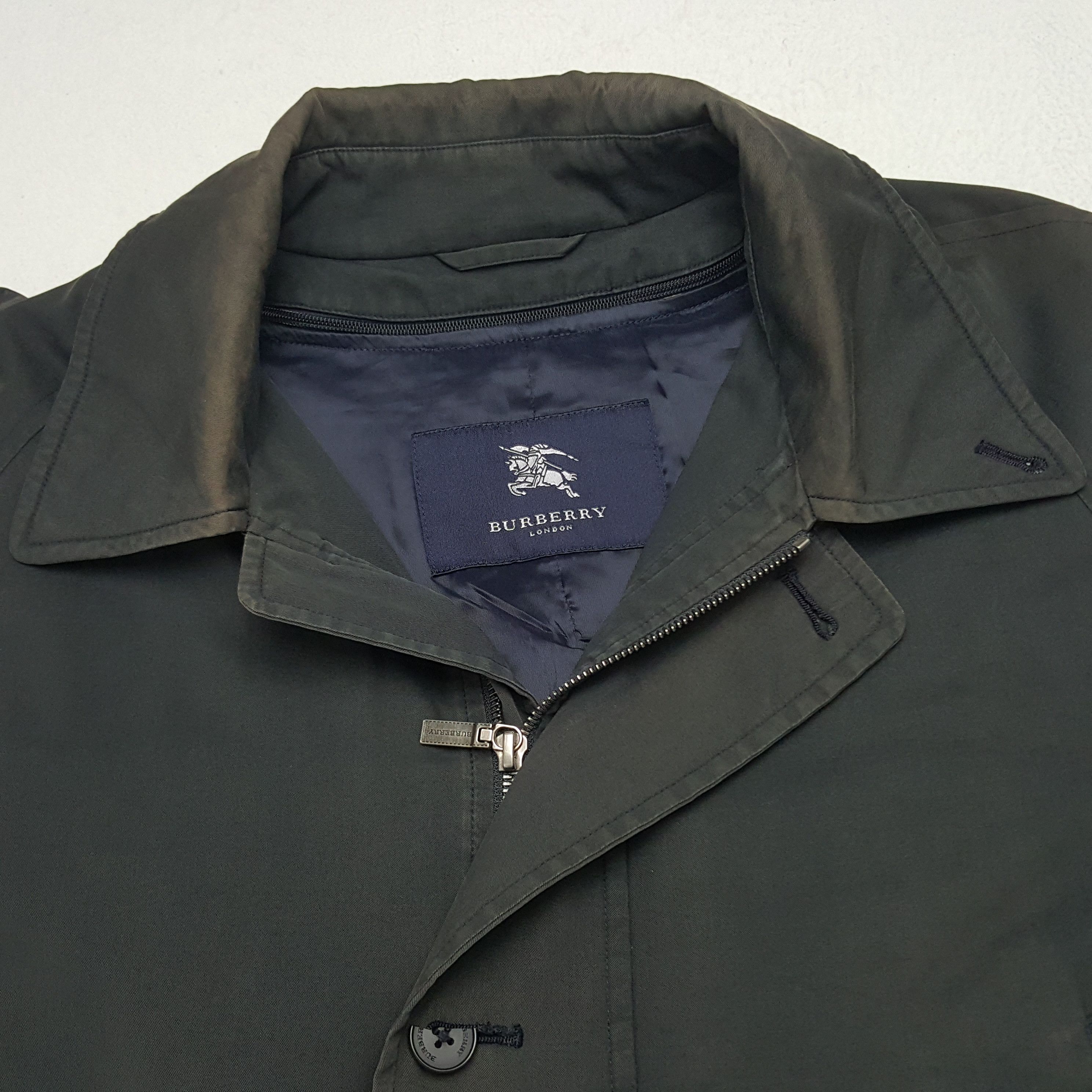 Burberry × Vintage Vintage Burberry London Designer Brand Coat Jackets Size US L / EU 52-54 / 3 - 5 Thumbnail