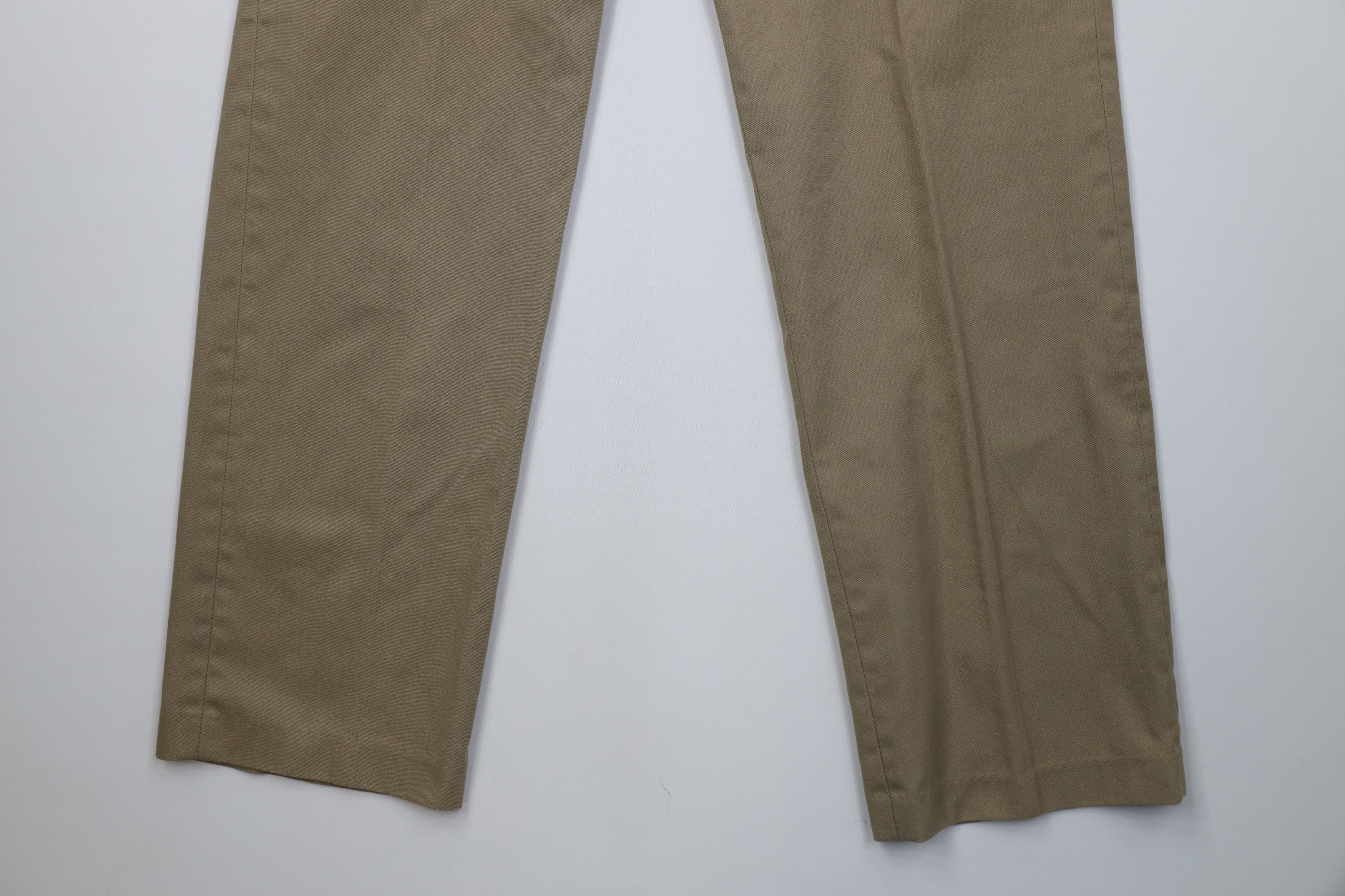 Vintage Vintage 70s Streetwear Wide Leg Flared Chino Pants Beige USA Size US 32 / EU 48 - 4 Thumbnail