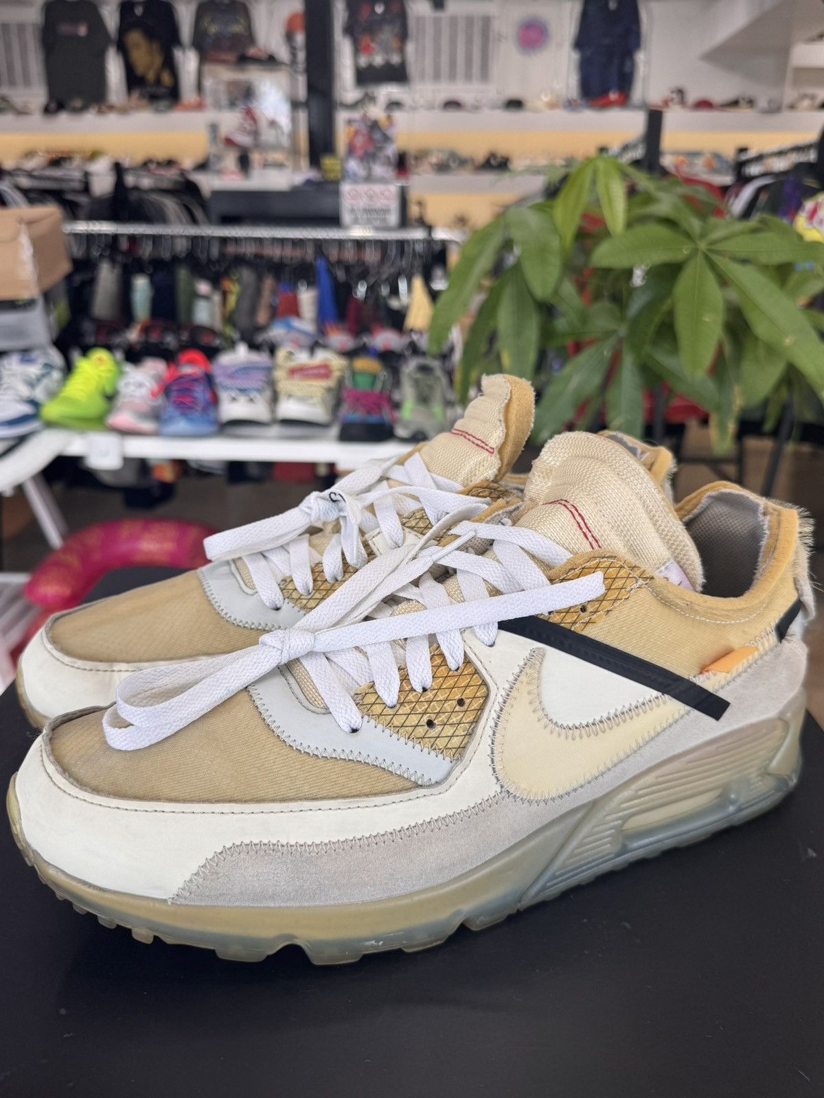 Nike × Off-White Nike Air Max 90 Off-White Size 13 (2017) Size US 13 / EU 46 - 1 Thumbnail