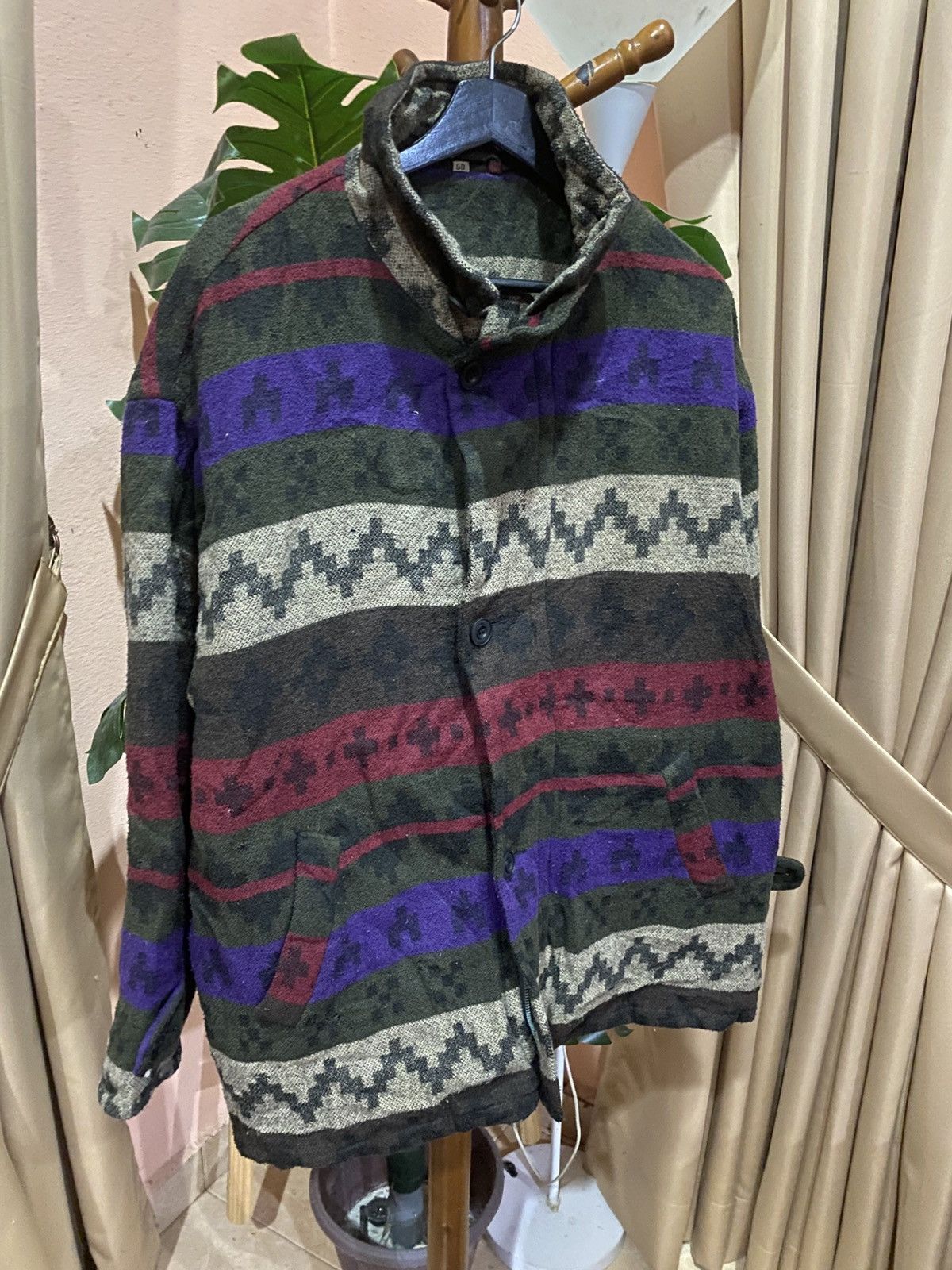Vintage Vintage Pendleton Aztec Wool Blend Jacket USA Made Size 50 Size US M / EU 48-50 / 2 - 3 Thumbnail