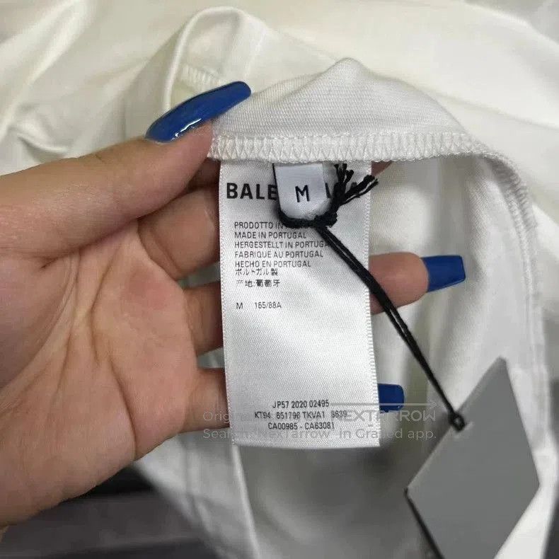 Balenciaga Balenciaga Smiley Skull Print Long Sleeve Tee. Size US M / EU 48-50 / 2 - 5 Thumbnail