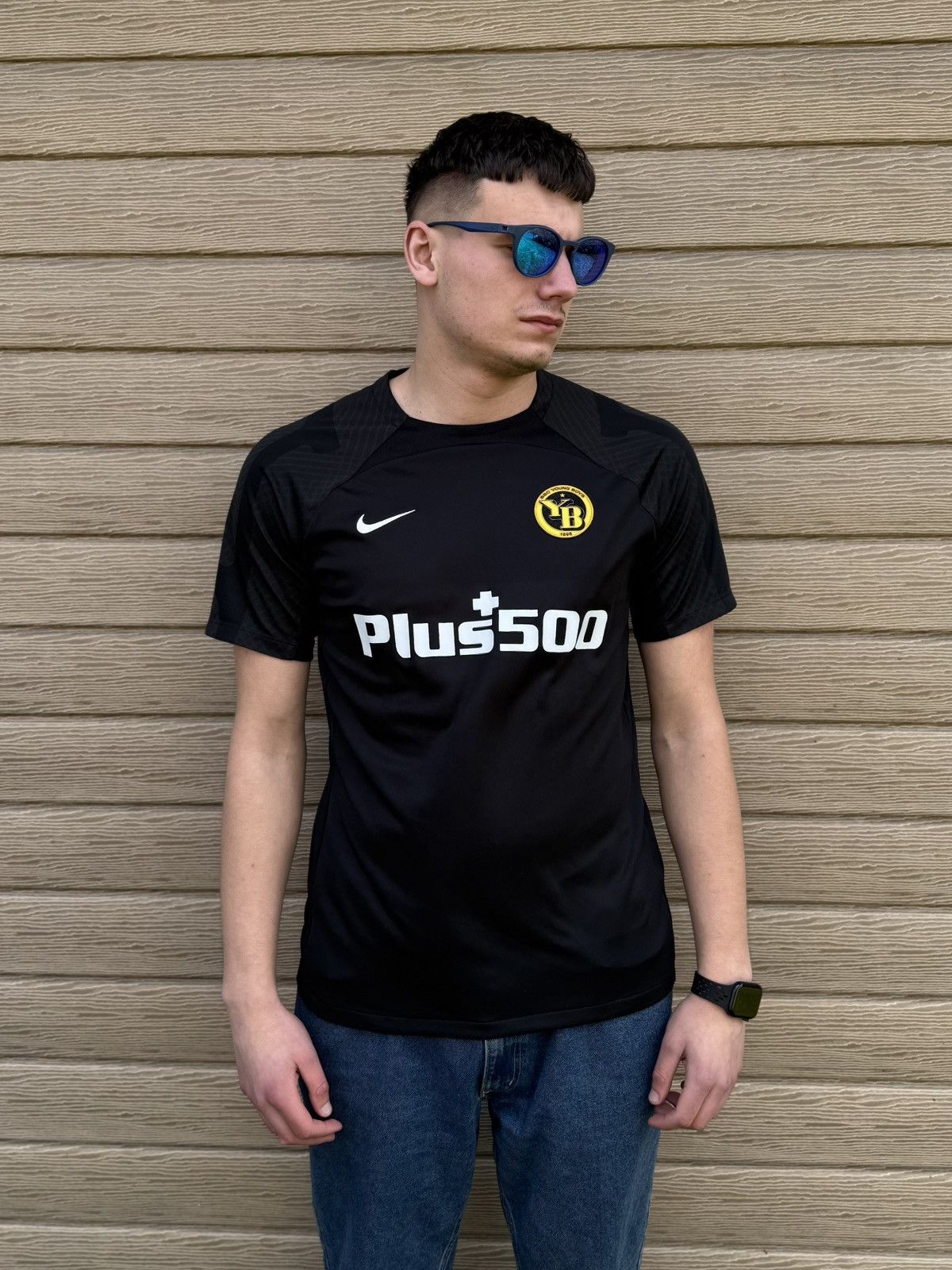 Nike BSC Young Boys Nike Training Shirt Jersey 2022-24 Plus500 Size US L / EU 52-54 / 3 - 7 Thumbnail
