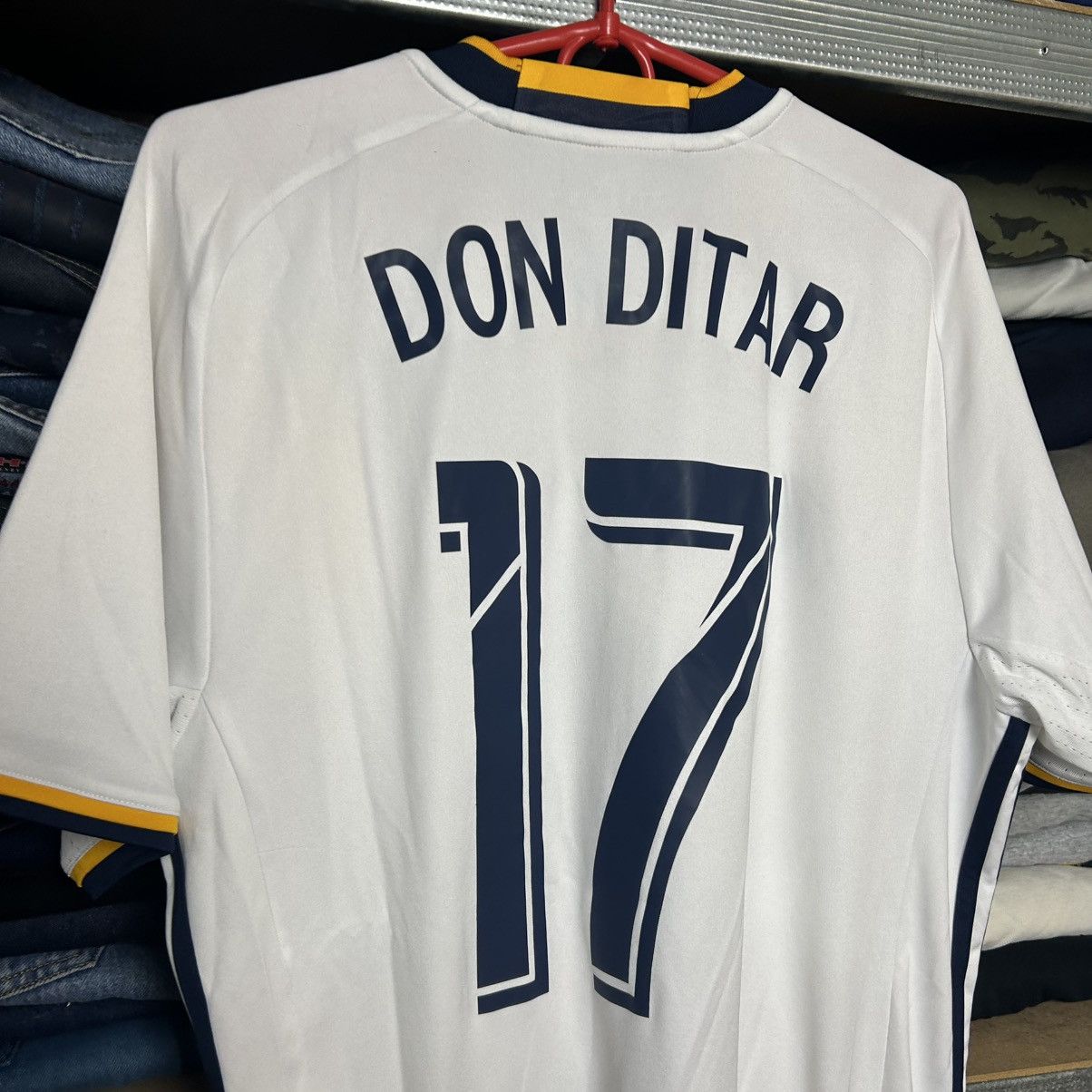 Adidas Mens Adidas La Galaxy 2015 Home Don Ditar soccer jersey Size US M / EU 48-50 / 2 - 11 Thumbnail