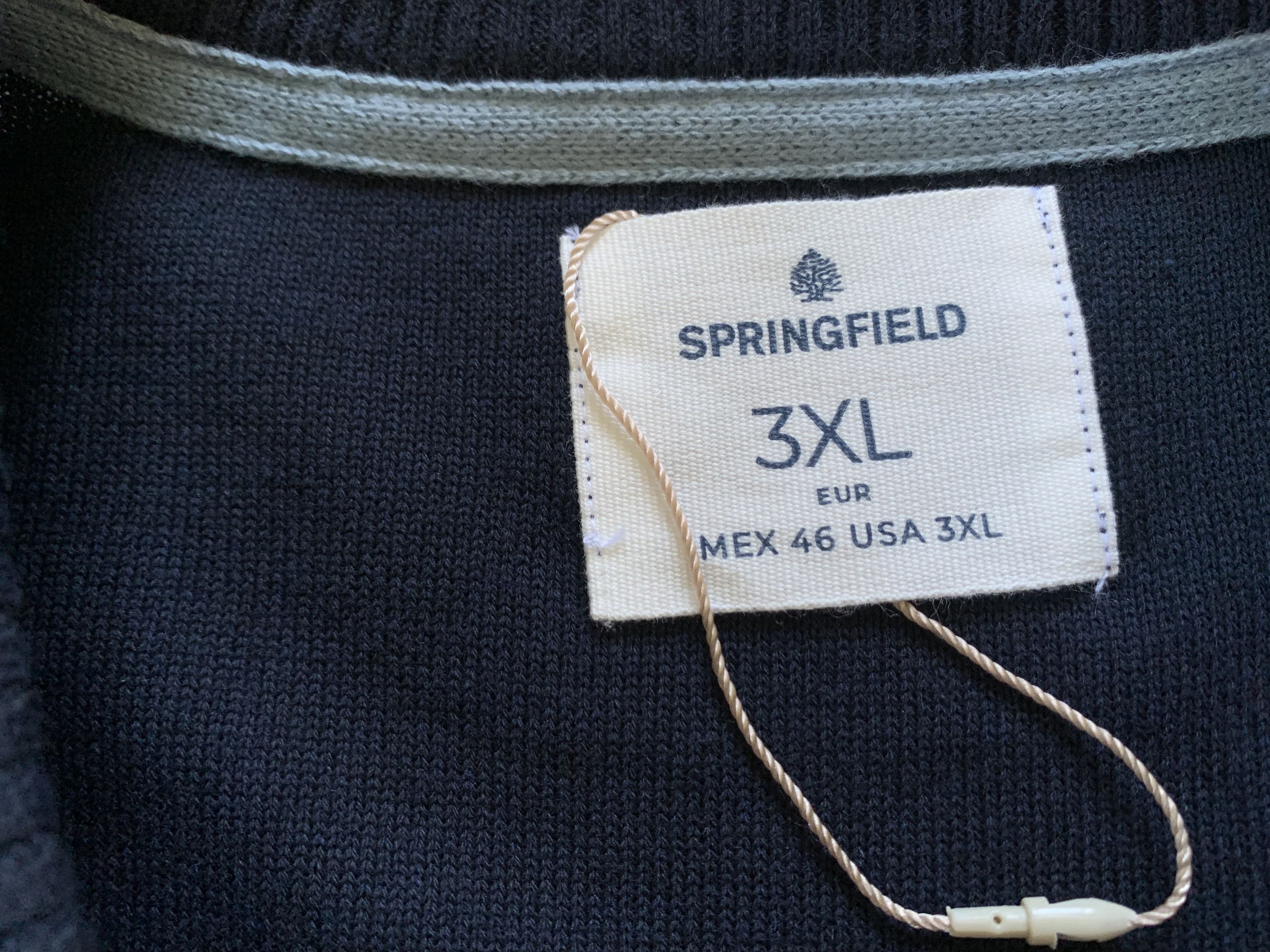 Springfield Springfield Stripe Cotton Sweater Big Size Size US XXL / EU 58 / 5 - 6 Thumbnail