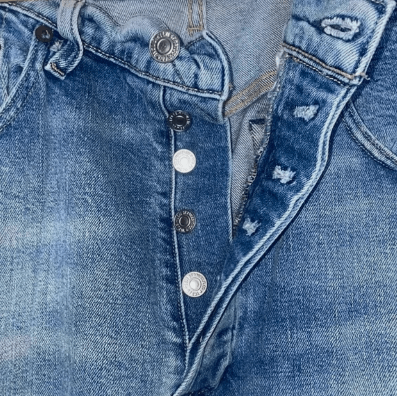 Levi's Made & Crafted Levi’s Made&Crafted 501 Selvedge Patchwork Jeans - 30/31x32 Size US 31 - 6 Thumbnail