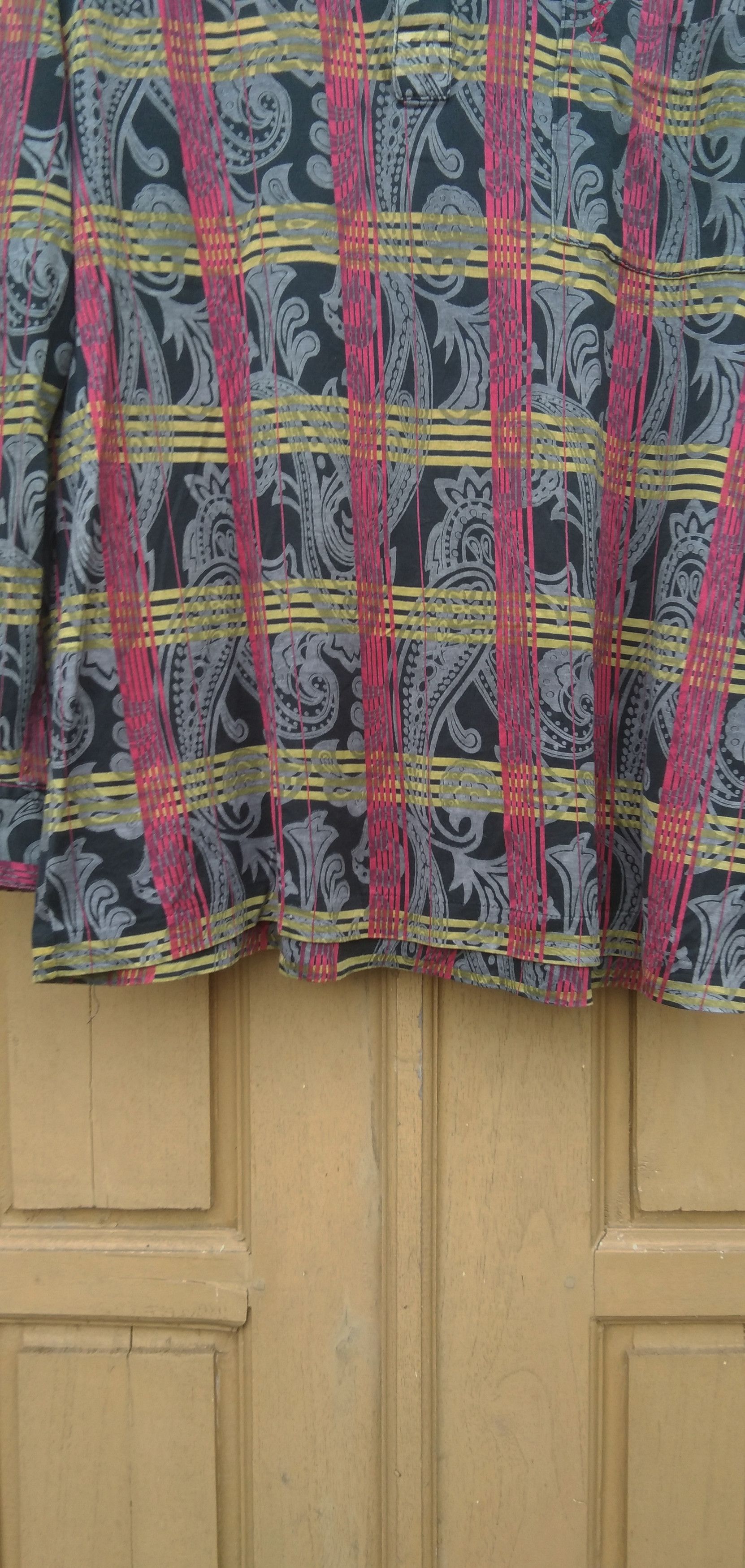 Vintage × Yves Saint Laurent Vtg YsL treecots long polo shirt Size US M / EU 48-50 / 2 - 3 Thumbnail