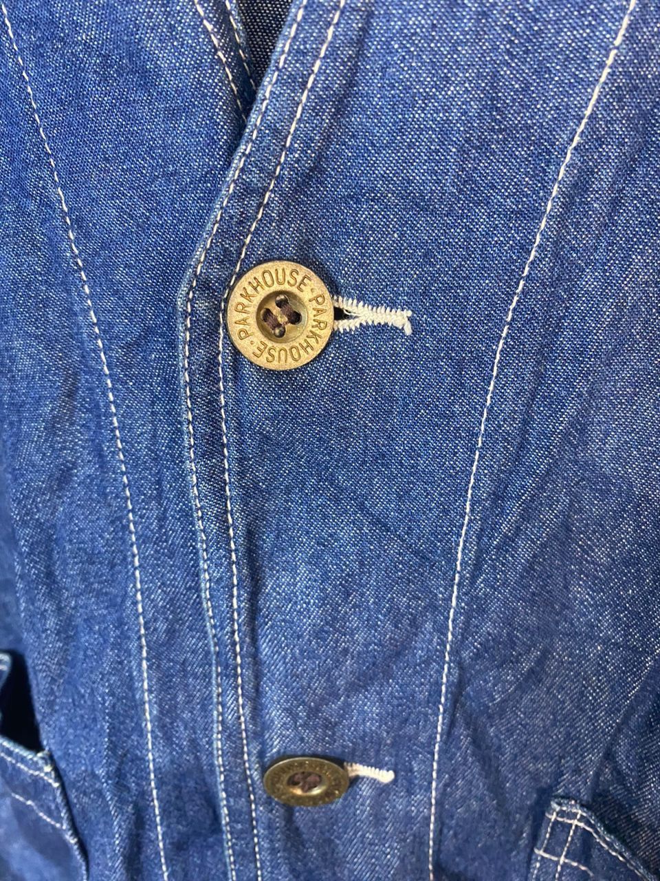 Japanese Brand × Vintage Worderful vacation denim vest by park house Size L / US 10 / IT 46 - 5 Thumbnail