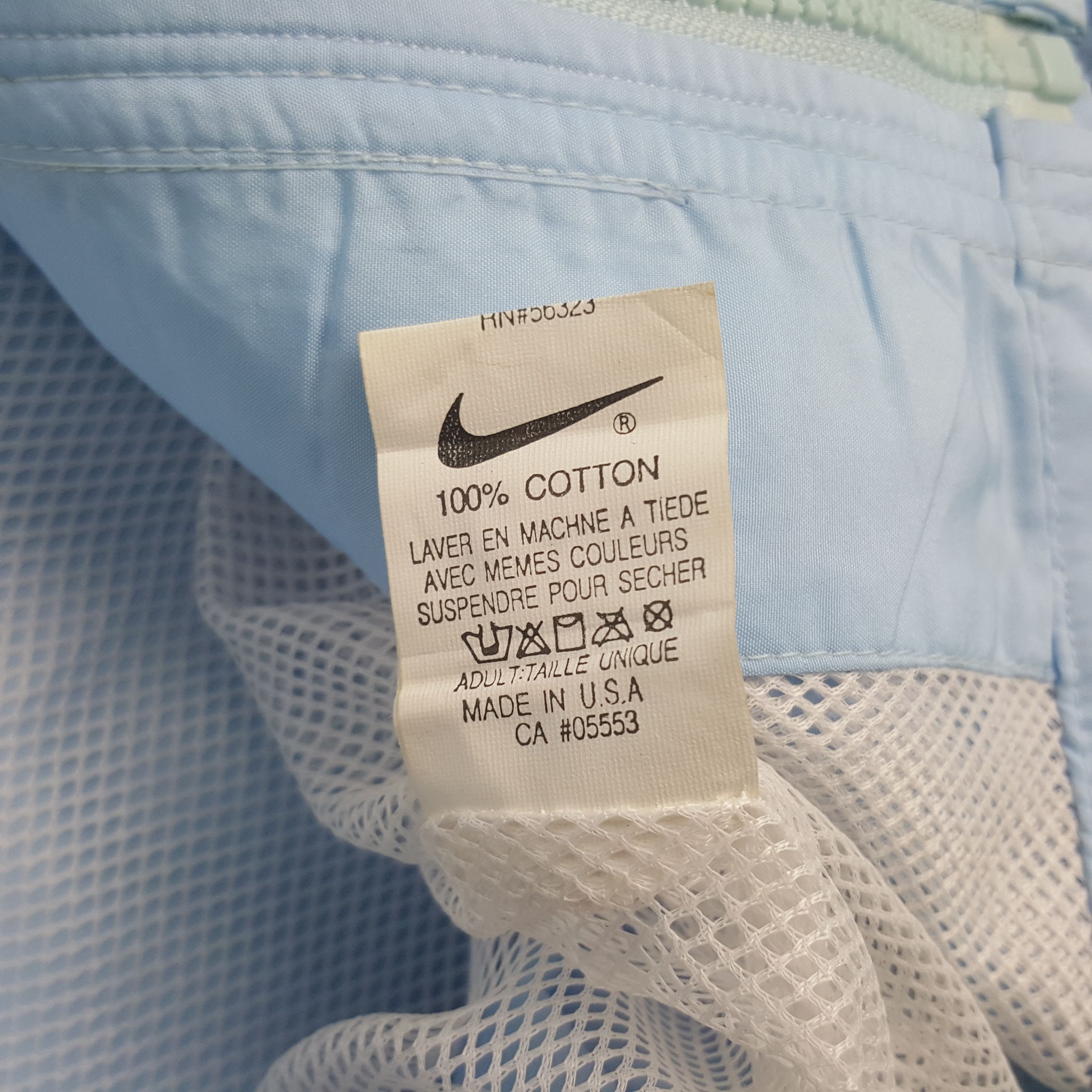 Nike Vintage Nike Swoosh Windbreaker Jacket Size US XL / EU 56 / 4 - 10 Thumbnail