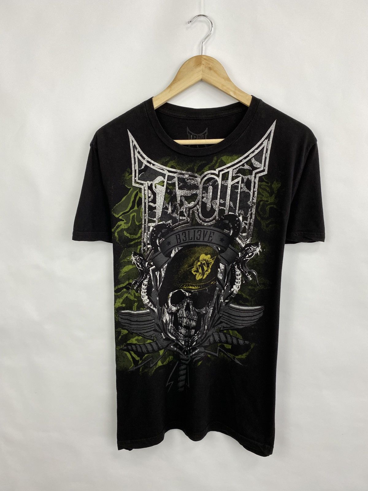Affliction × Ed Hardy × Tapout 💀 Rare Tapout Skull Military Army Y2K Affliction Style Rare Size US L / EU 52-54 / 3 - 3 Thumbnail