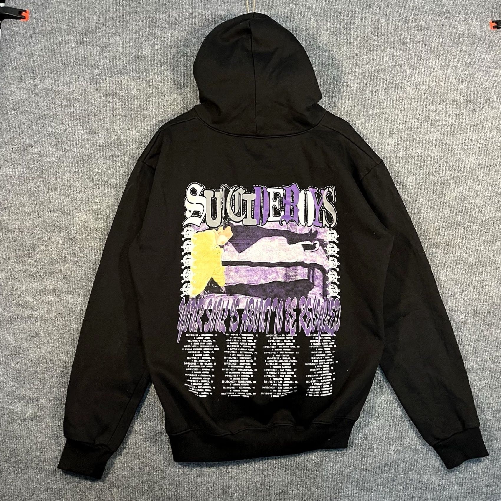 Doublet G59 Hoodie Adult 2XL Black Greyday Suicideboys Tour 2023 Double Sided Rap Music Size US XXL / EU 58 / 5 - 2 Thumbnail