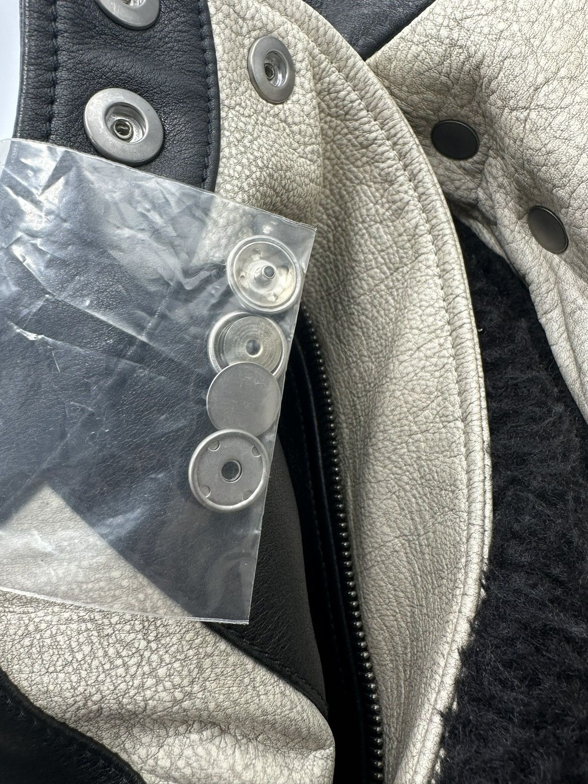 Maison Margiela Maison Margiela MM10 Runway Leather Biker Jacket Size US L / EU 52-54 / 3 - 20 Thumbnail