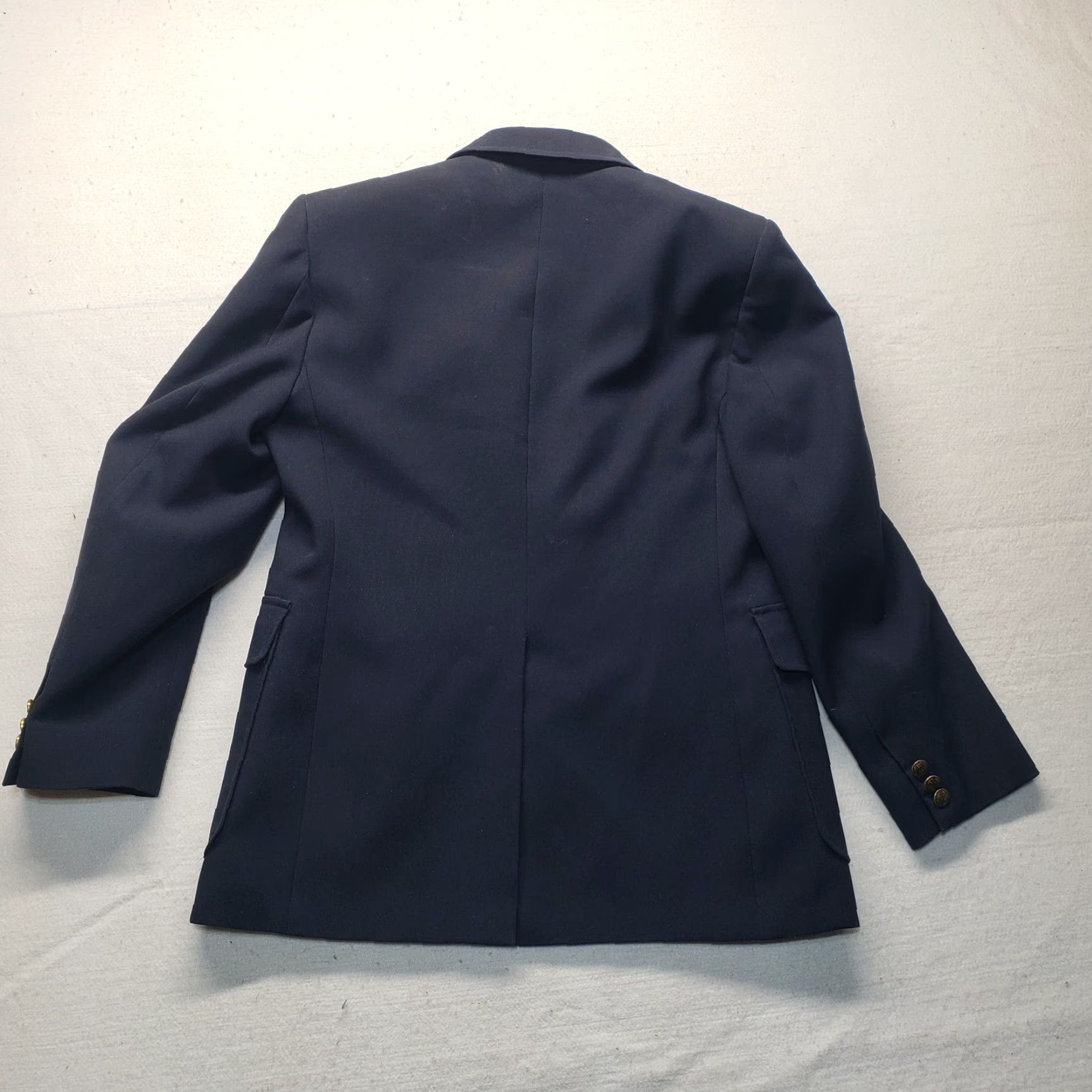 Haggar VINTAGE Haggar Suit Jacket Deep Navy Adult Mens Size M Medium Jacket Men Size 36R - 6 Thumbnail