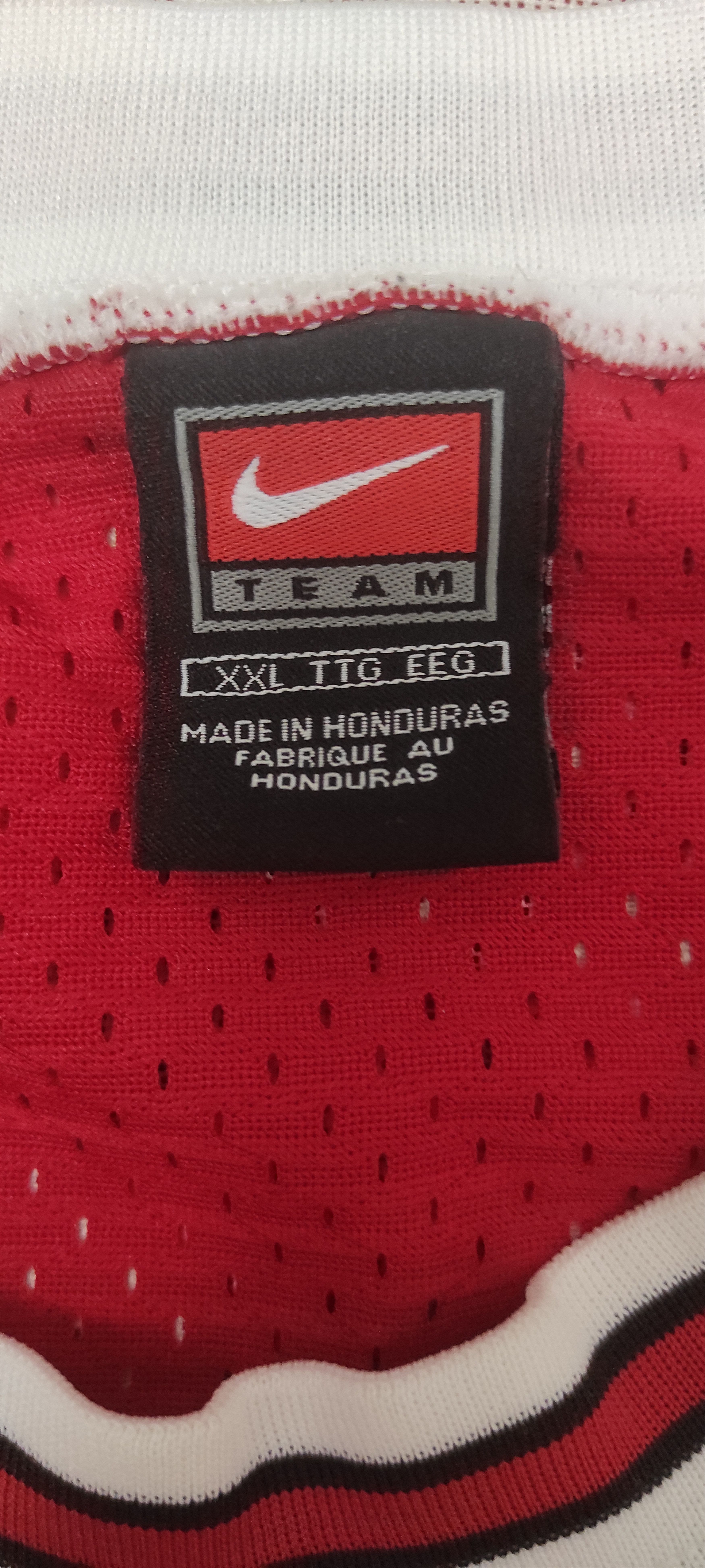 Nike Michael Jordan Chicago Bulls Red Nike Jersey NBA Basketball Size US XXL / EU 58 / 5 - 3 Thumbnail