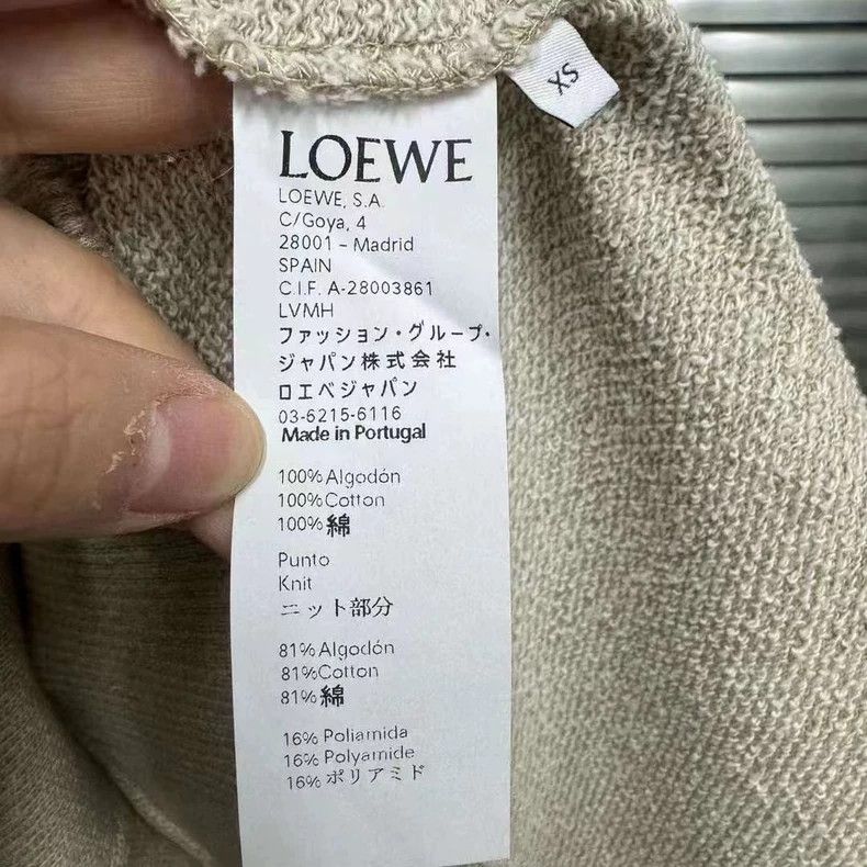 Loewe loewe Letter logo sweatshirt 2506-Nextarrow Size US XS / EU 42 / 0 - 4 Thumbnail