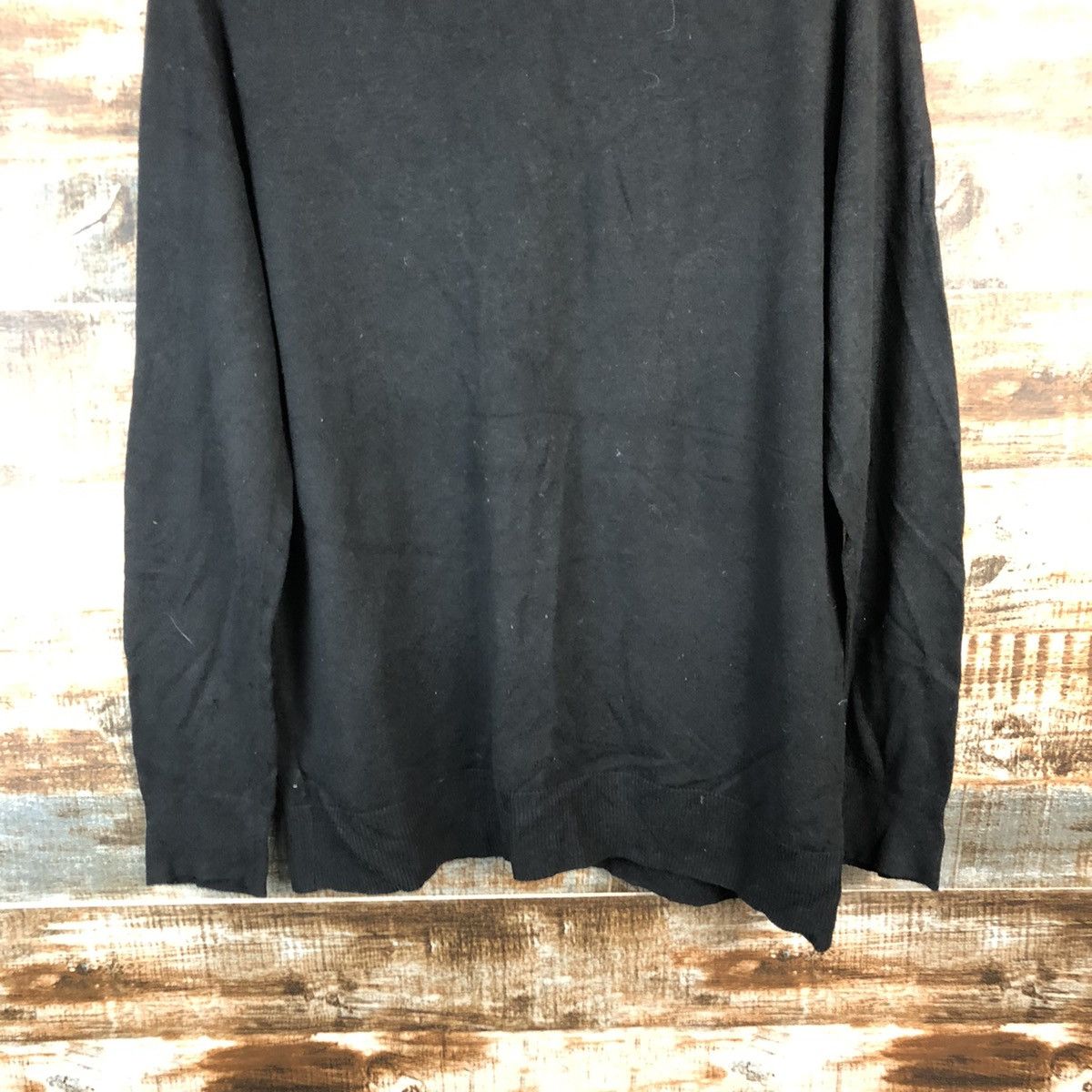 Vintage DL Gap Black Cardigan Knitwear #C444 Size US L / EU 52-54 / 3 - 15 Thumbnail