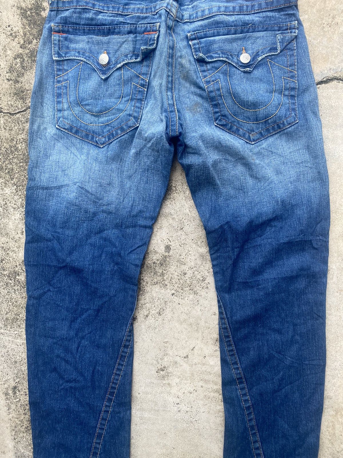 If Six Was Nine × Japanese Brand × True Religion True Religion Straight Cut Jeans Size US 37 - 18 Thumbnail