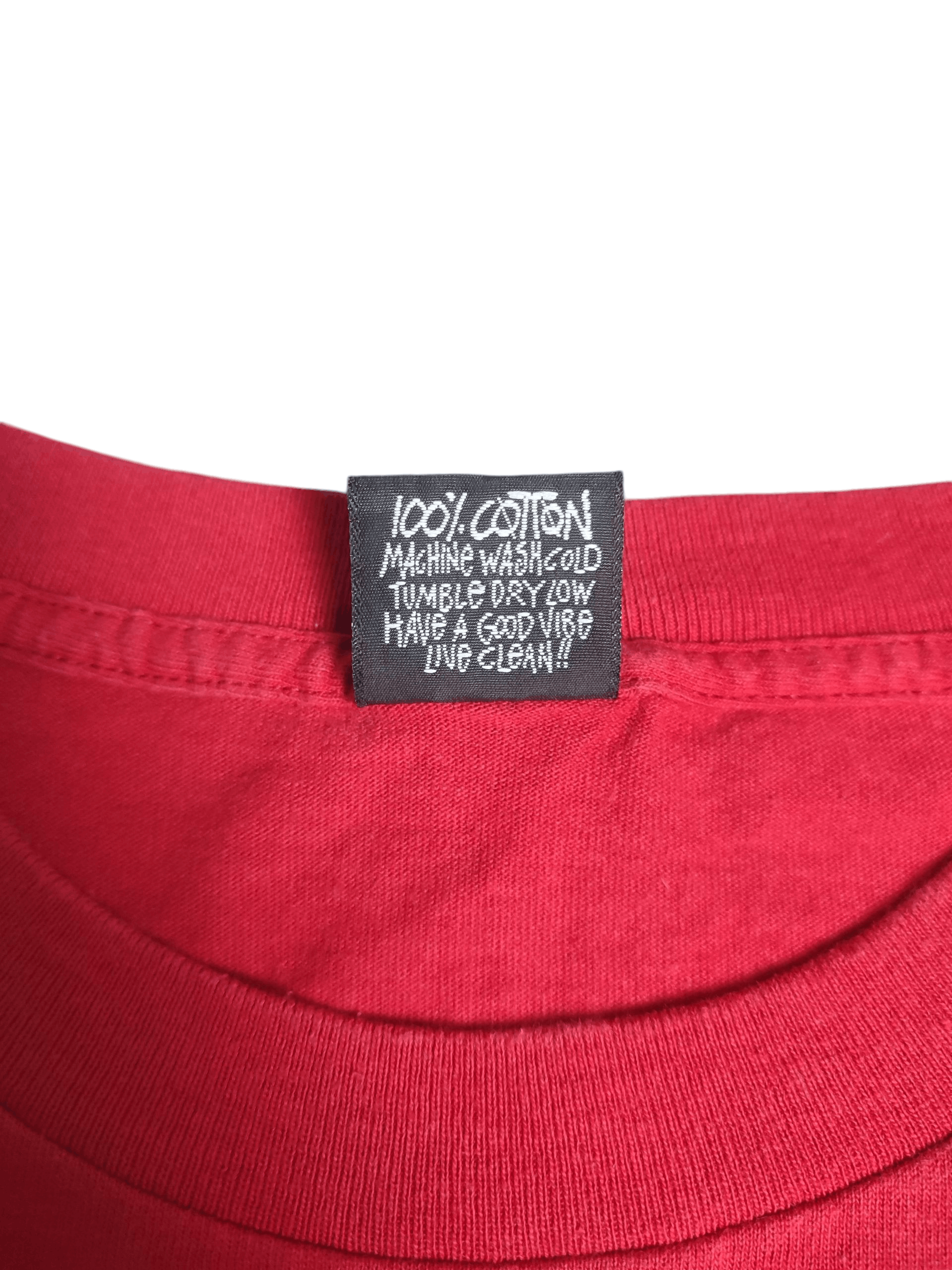 Stussy [DELETED] Stussy Knowledge Is King 1980s Vintage Tshirt Size US L / EU 52-54 / 3 - 4 Thumbnail