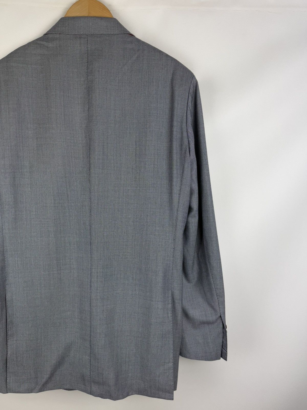 Suitsupply × Vitale Barberis Canonico Suitsupply Vitale Barberis Canonico Men’s Wool Blazer Jacket Size 42R - 14 Thumbnail