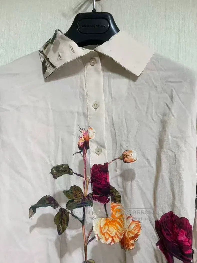 Dries Van Noten Dries Van Noten Garden Series Printed Shirt Size US M / EU 48-50 / 2 - 2 Thumbnail