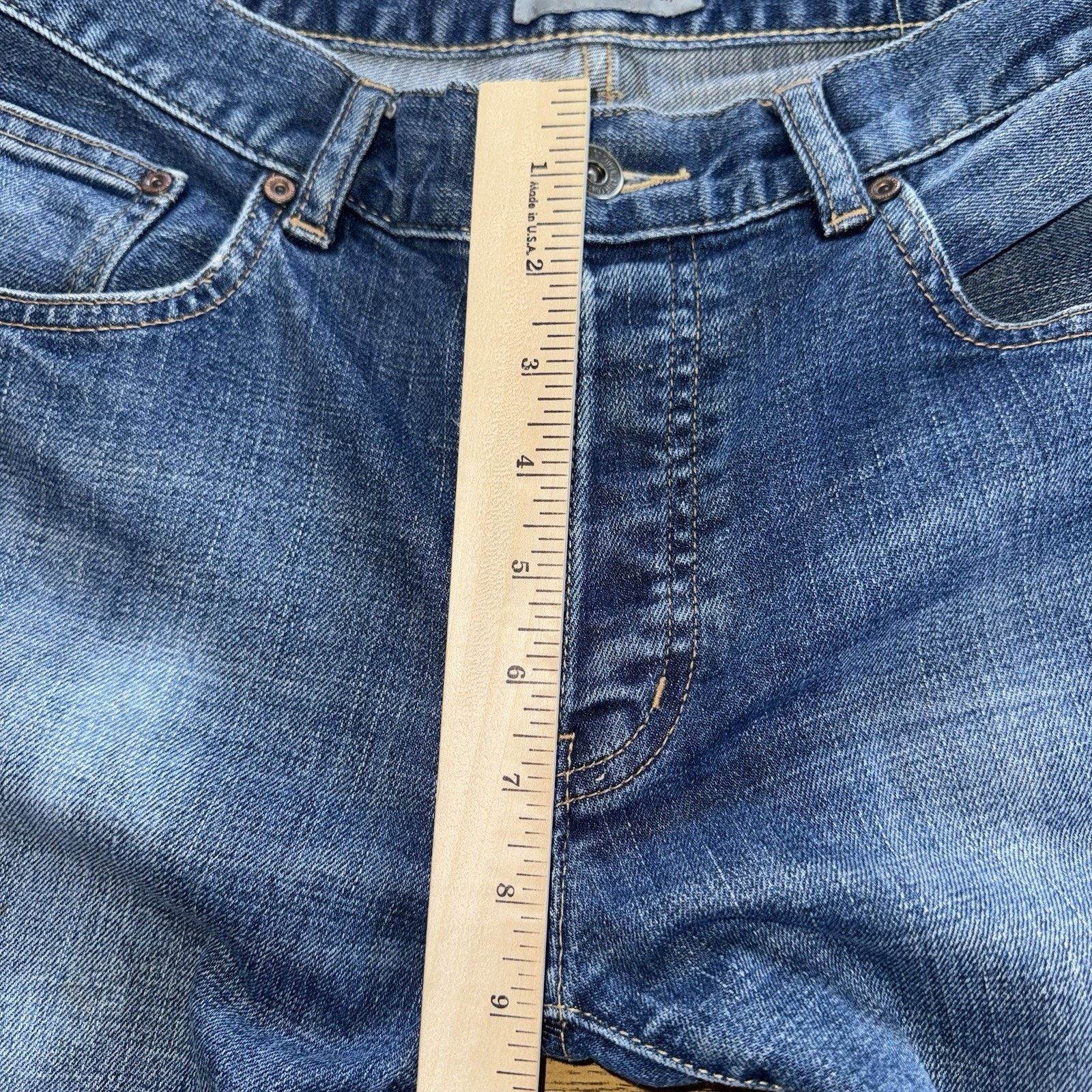 WeSC WeSC Women’s Low Rise Jeans 32x29 Blue Denim Medium Wash EUC Size 32" / US 10 / IT 46 - 4 Thumbnail