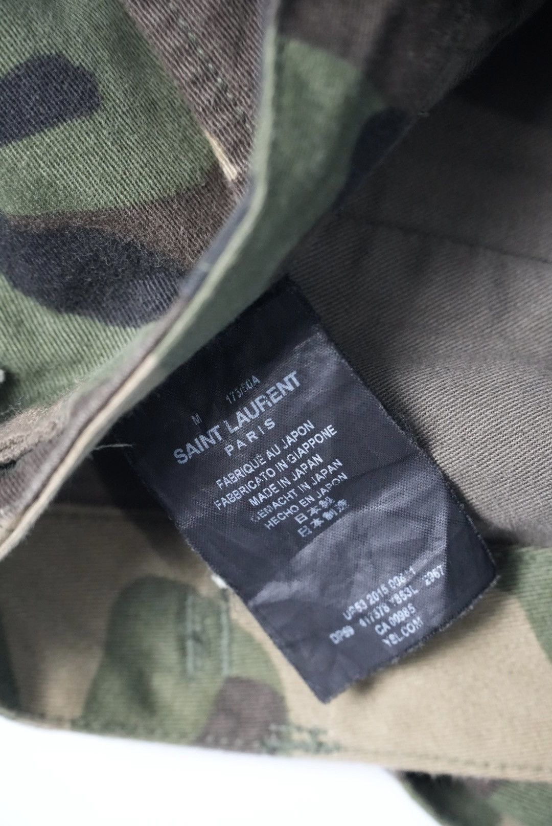 Saint Laurent Paris Saint Laurent SS16 Studded Camo Shorts Size US 35 - 9 Thumbnail