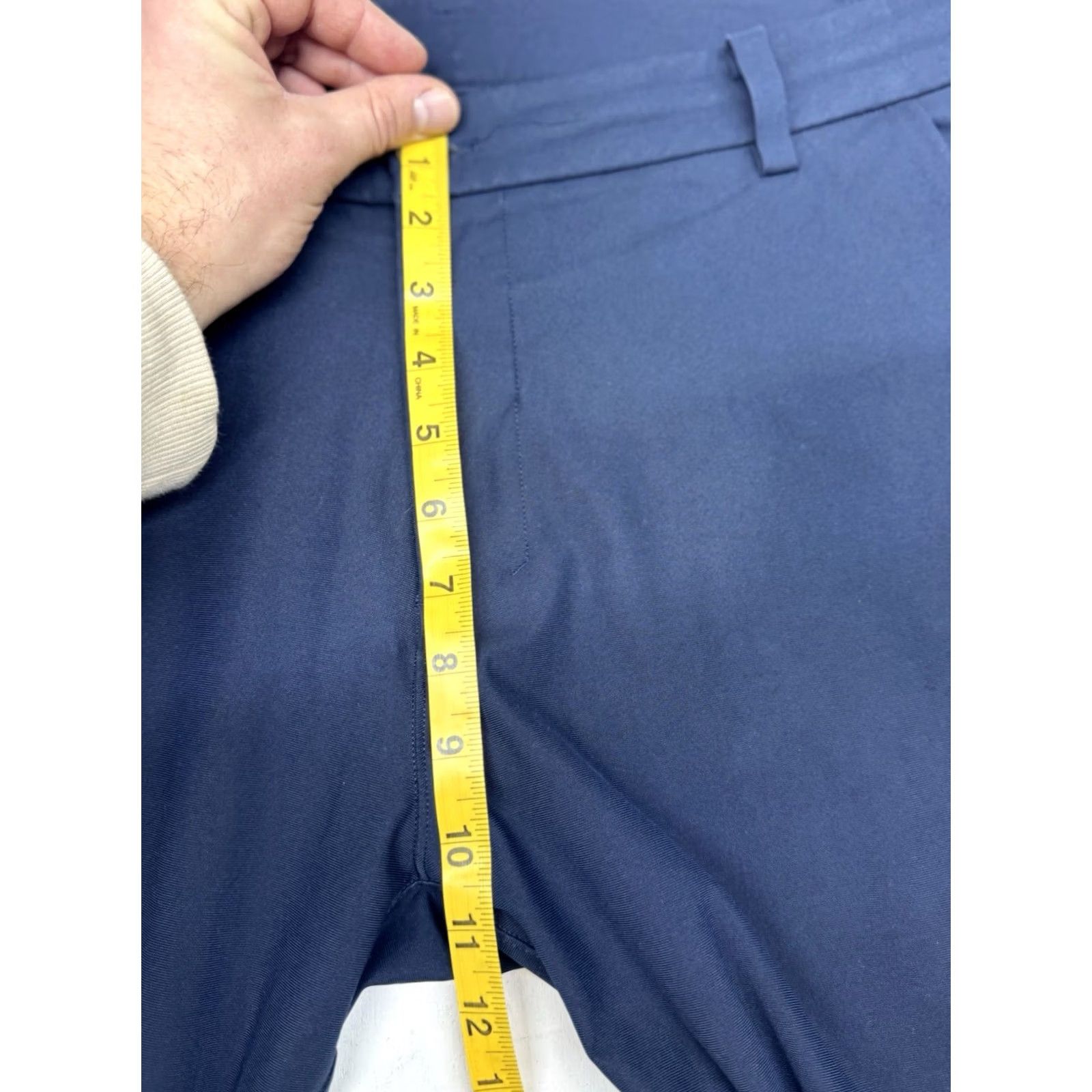 Lululemon Lululemon Commission Pant Classic Men 34x30 Navy Blue Chino Stretch 5-Pocket Flat Front Straight Leg Size US 34 / EU 50 - 6 Thumbnail