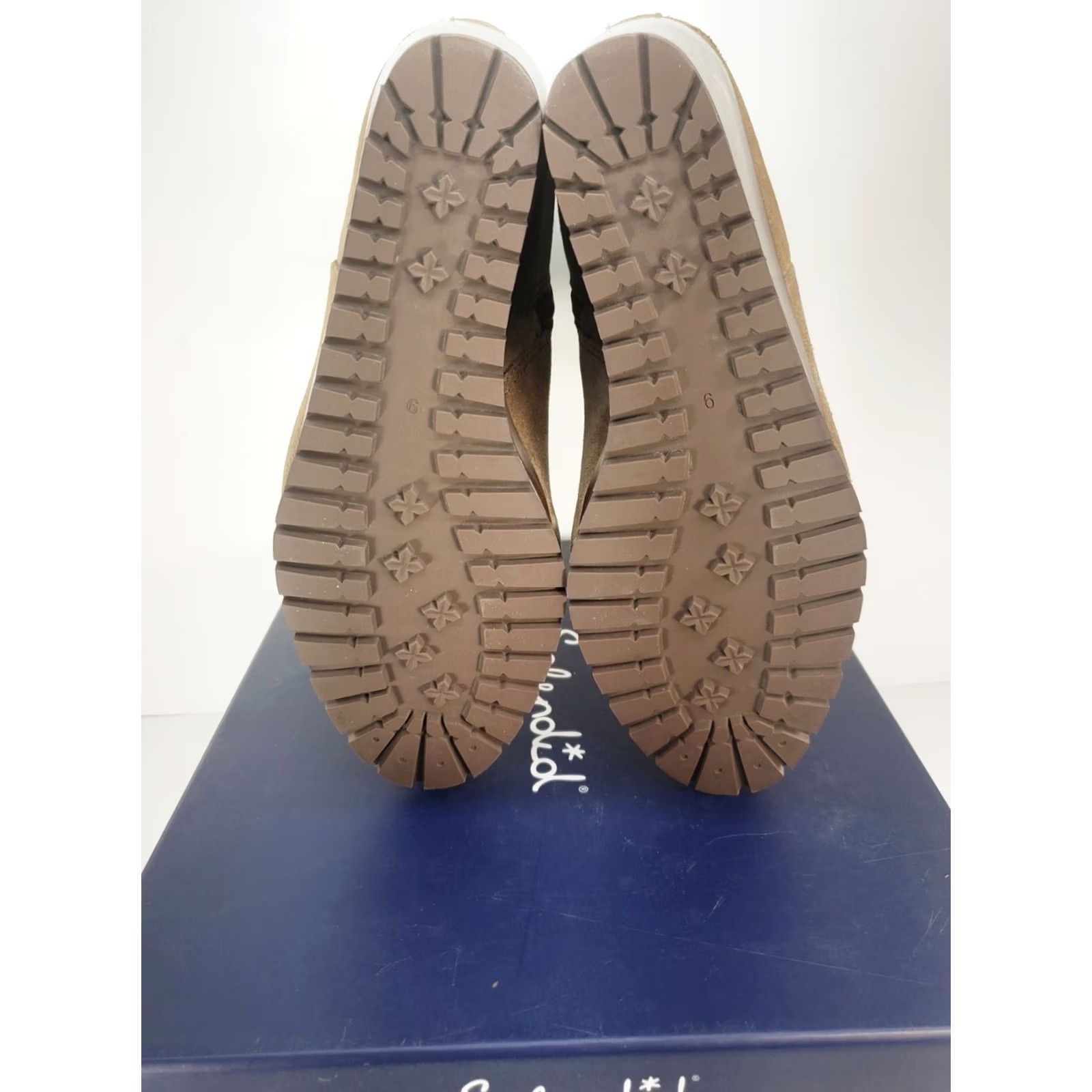 Splendid Splendid Women's Pascal Lt. Brown Side Zip Wedge Boots 9B New in Box! Size US 9 / IT 39 - 7 Thumbnail