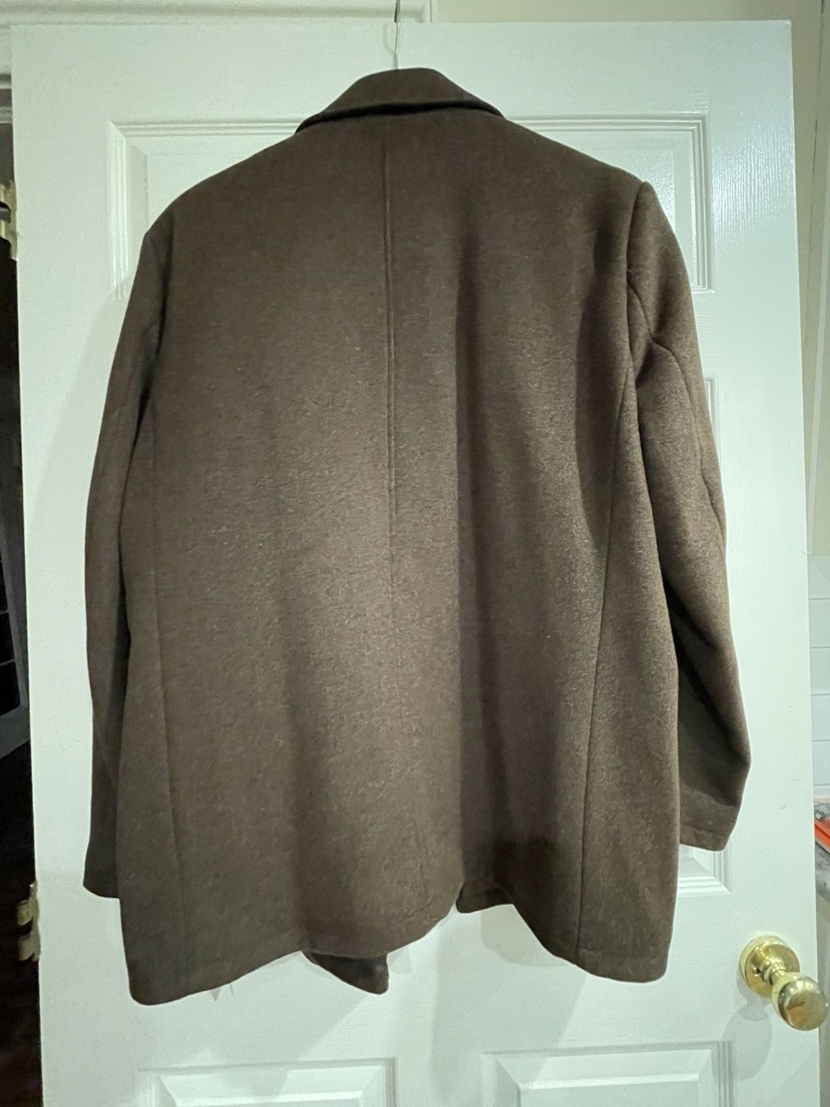 Kenneth Cole Kenneth Cole Double Breasted Coat with Bib Collar Size US XXL / EU 58 / 5 - 2 Thumbnail