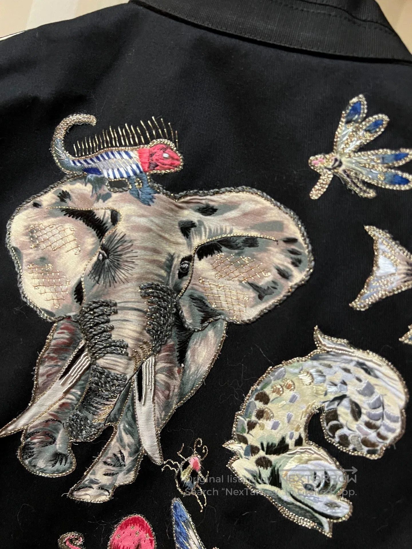 Valentino Valentino Men's Embroidered Jacket. Size US M / EU 48-50 / 2 - 8 Thumbnail