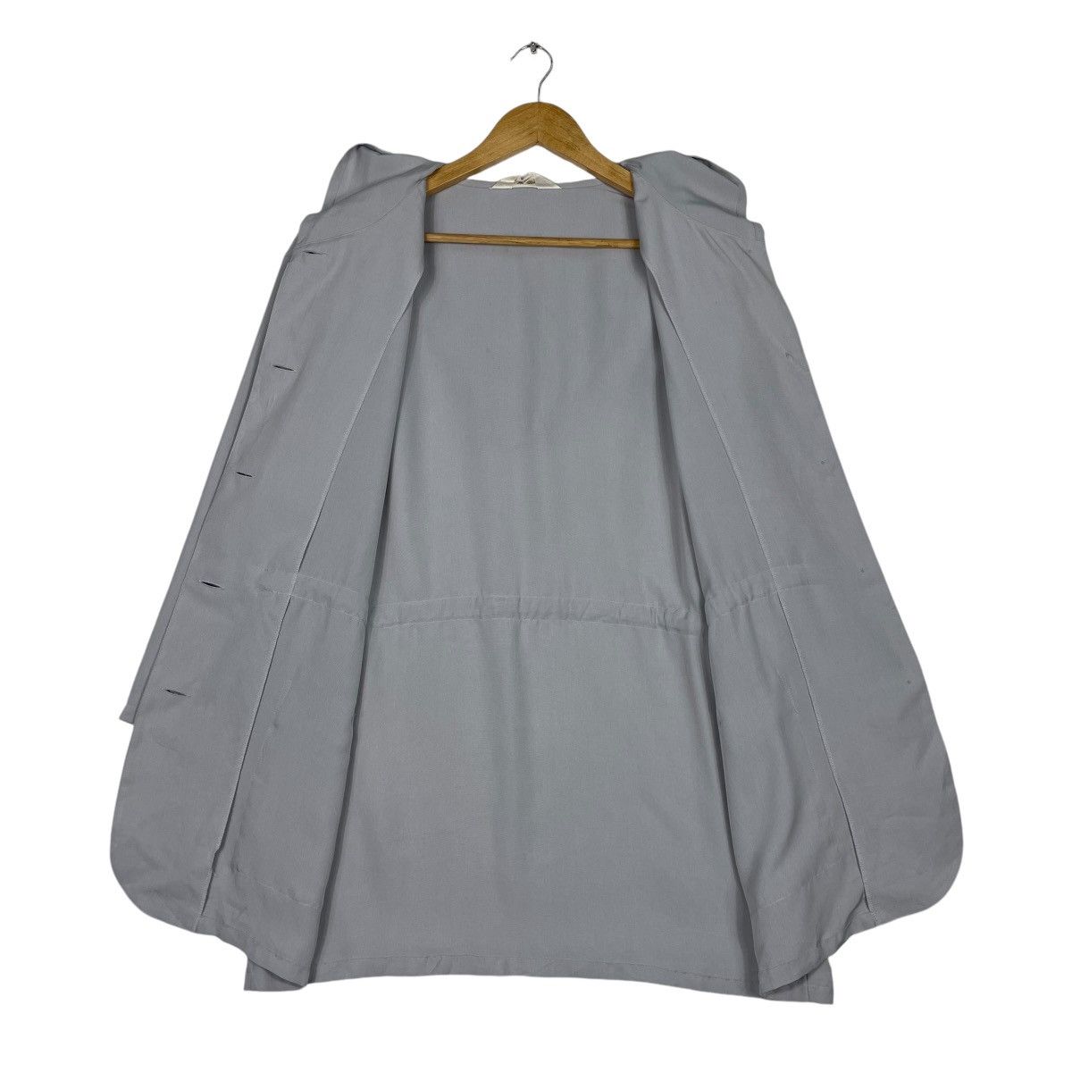 Japanese Brand × Romeo Gigli × Vintage 💥GIGGLY LINEN HOODIE BUTTON STYLE Size US M / EU 48-50 / 2 - 12 Thumbnail
