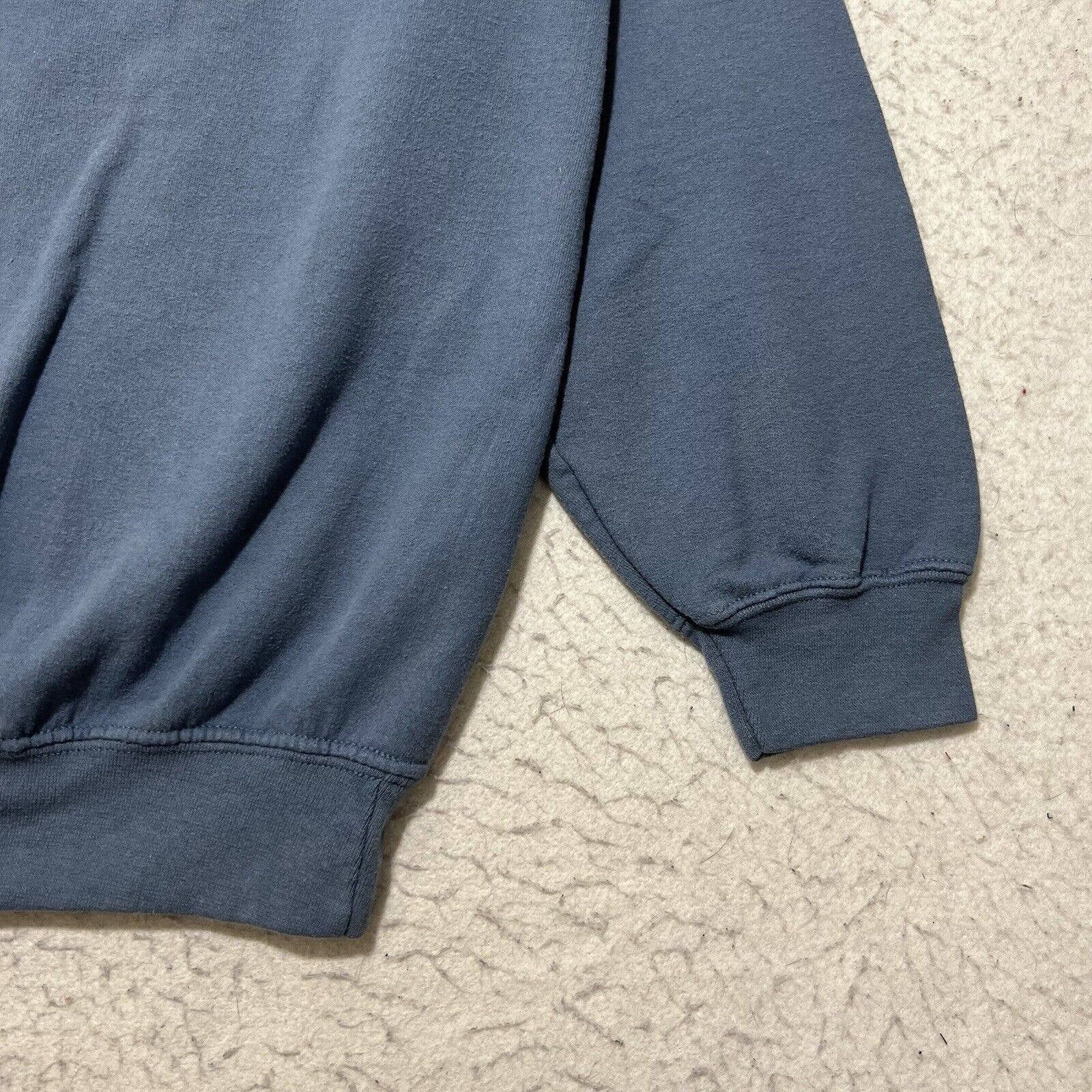 Gildan Gildan Heavy Blend Sunflowers Crewneck Sweatshirt Blue Size L / US 10 / IT 46 - 4 Thumbnail