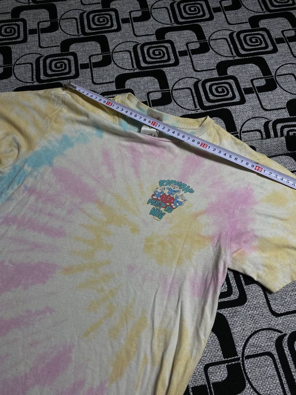 Affliction × Japanese Brand Y2K Affliction Style All Over Print T Shirt Tee Tapout Japan Size US S / EU 44-46 / 1 - 8 Thumbnail
