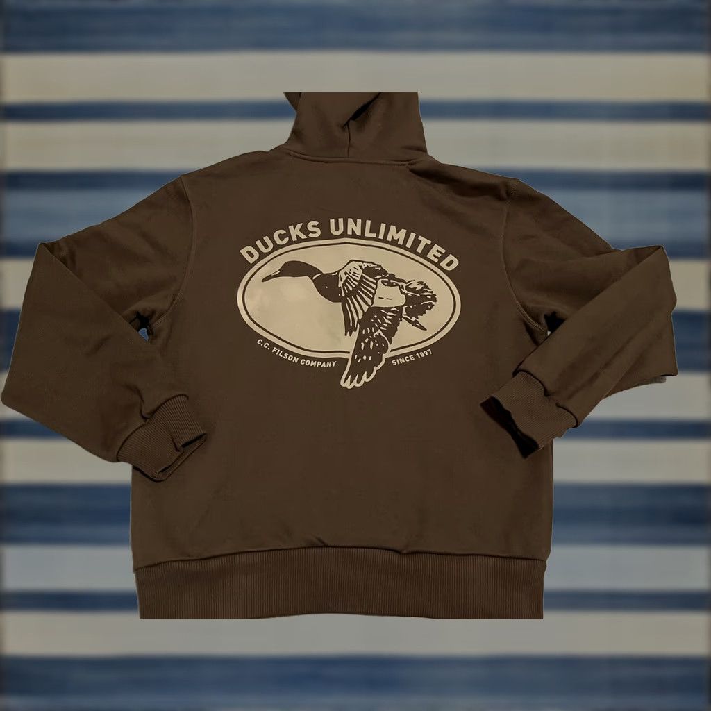 Filson Filson Ducks Unlimited Brown Pullover Hoodie Men S Small Sweatshirt Pullover Hoodie Brown Filson Ducks Unlimited Hoodie Mens S Bellows Down 0 Size US S / EU 44-46 / 1 - 1 Thumbnail