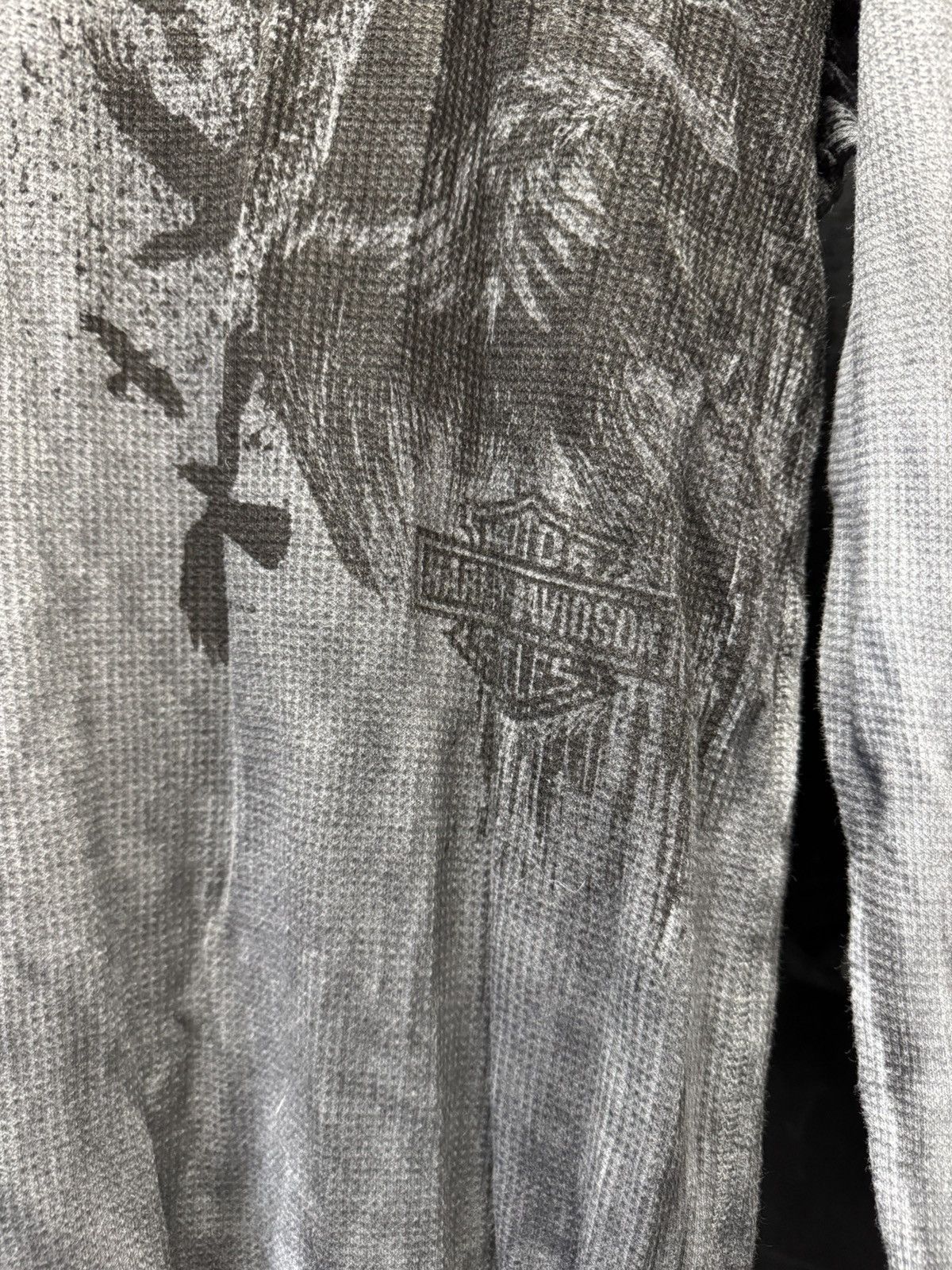 Harley Davidson × Vintage Long sleeve Harley-Davidson with skull Opium Size US L / EU 52-54 / 3 - 2 Thumbnail