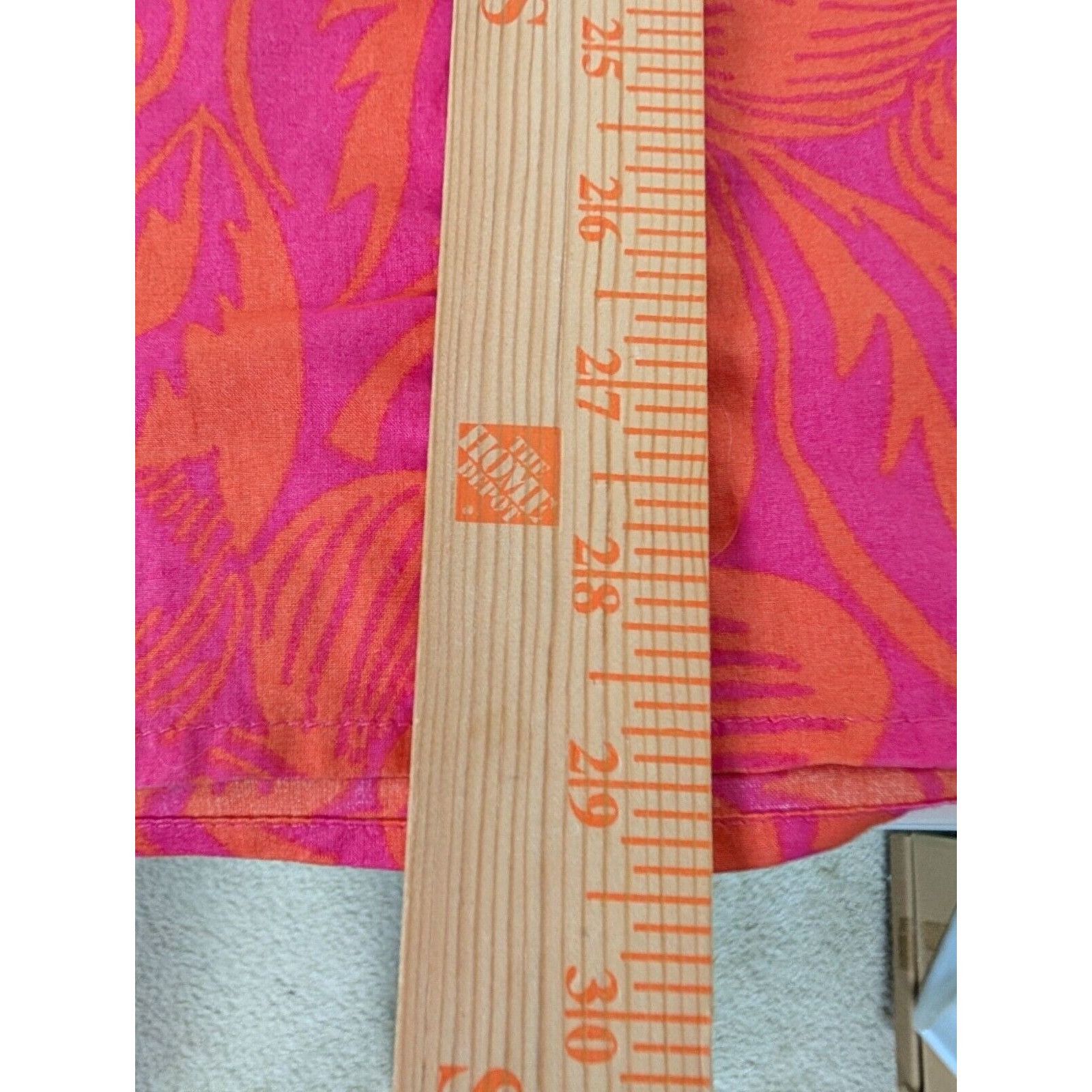 Talbots Talbots Floral Shirt Womens Size 2X Pink Orange Tropical Size XXL / US 16-18 / IT 52-54 - 8 Thumbnail