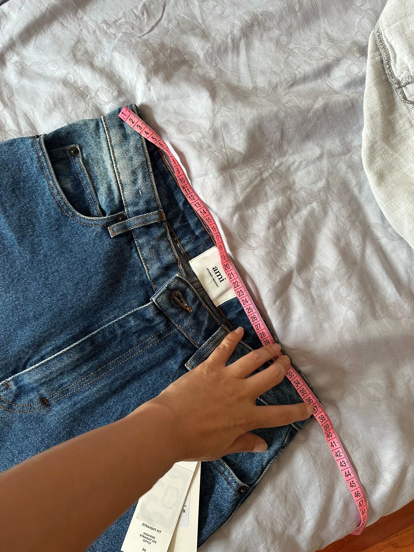 AMI AMI High-Waist Jeans 26 Size 26" / US 2 / IT 38 - 9 Thumbnail