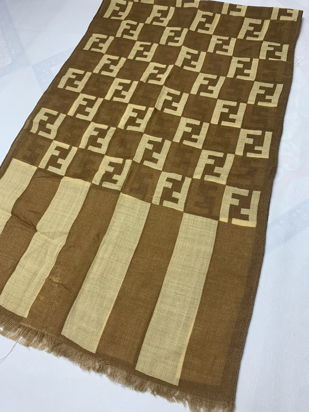 Vintage Fendi Scarf / Muffler / Neckwear Size ONE SIZE - 3 Thumbnail