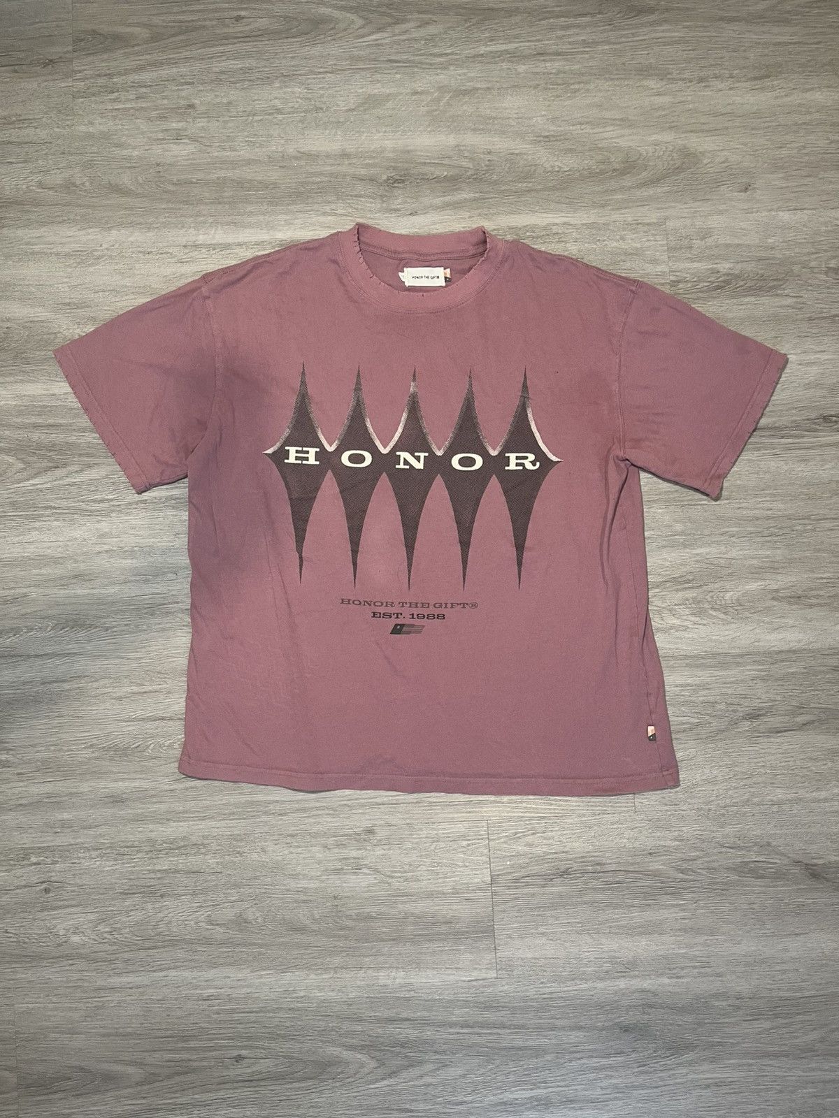 Honor the Gift Diamonds T-Shirt - Mauve Size US M / EU 48-50 / 2 - 1 Thumbnail
