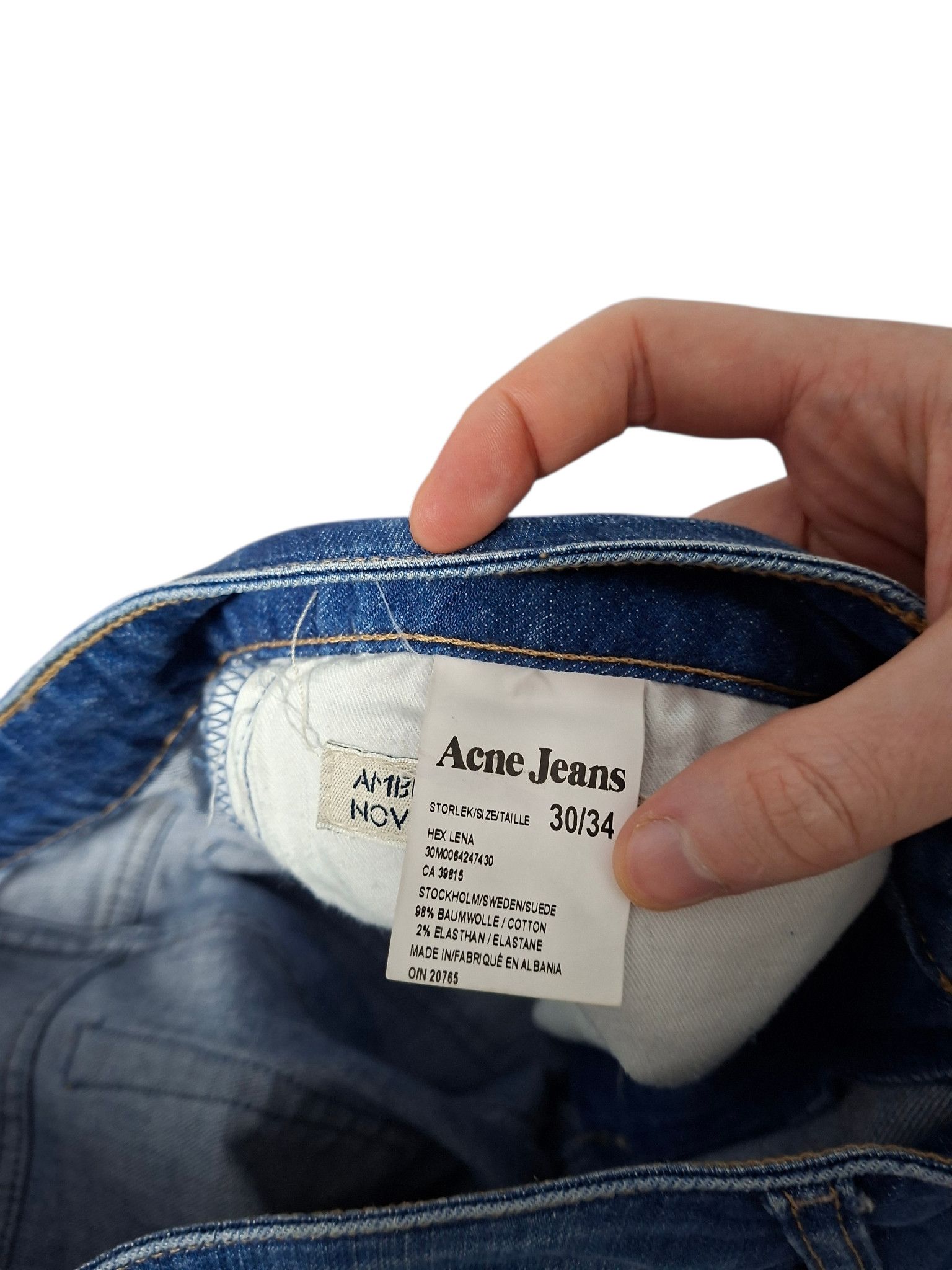 Acne Studios ACNE JEANS VINTAGE LUXURY JEANS DENIM Size US 30 / EU 46 - 4 Thumbnail