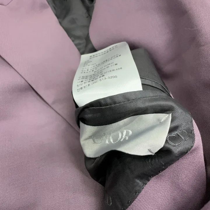 Dior Dior Dior Purple Double-Breasted Suit Jacket 0079-2507 Size US M / EU 48-50 / 2 - 5 Thumbnail