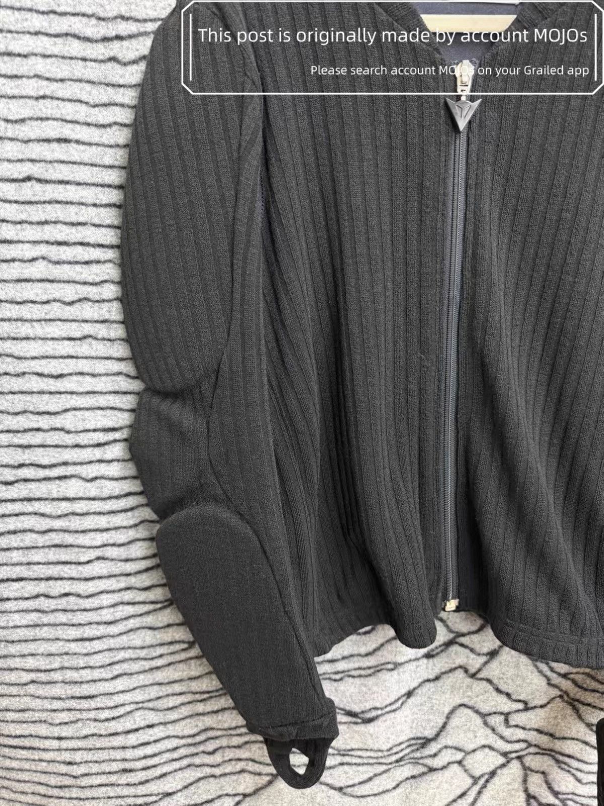Yohji Yamamoto Yohji Yamamoto Pour Homme Knitwear Armor Jacket mojos1133 Size US S / EU 44-46 / 1 - 3 Thumbnail