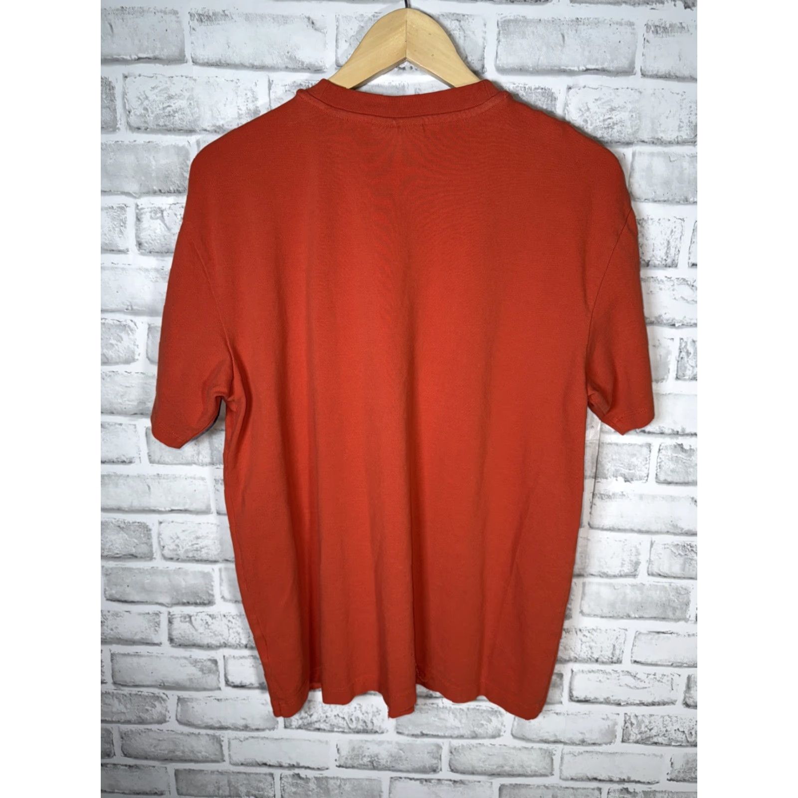 Scotch & Soda VINTAGE Scotch & Soda Pocket Tee Shirt Mens Medium Orange Short Sleeve Cotton American Size US 31 - 6 Thumbnail