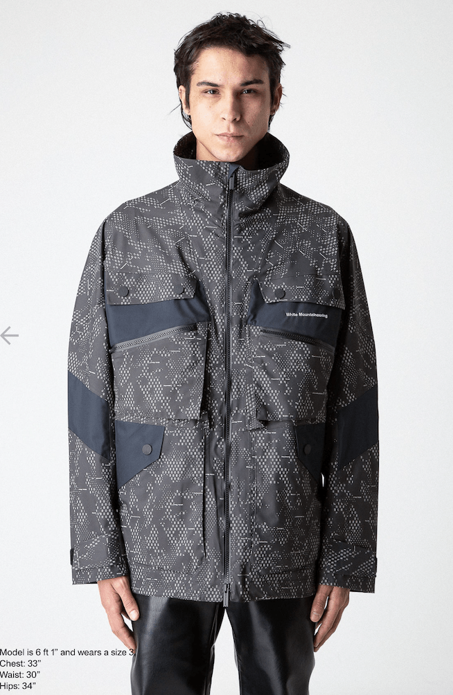 White Mountaineering $1200 White Mountaineering Saitos Original Camo Jacket Size US XL / EU 56 / 4 - 1 Thumbnail