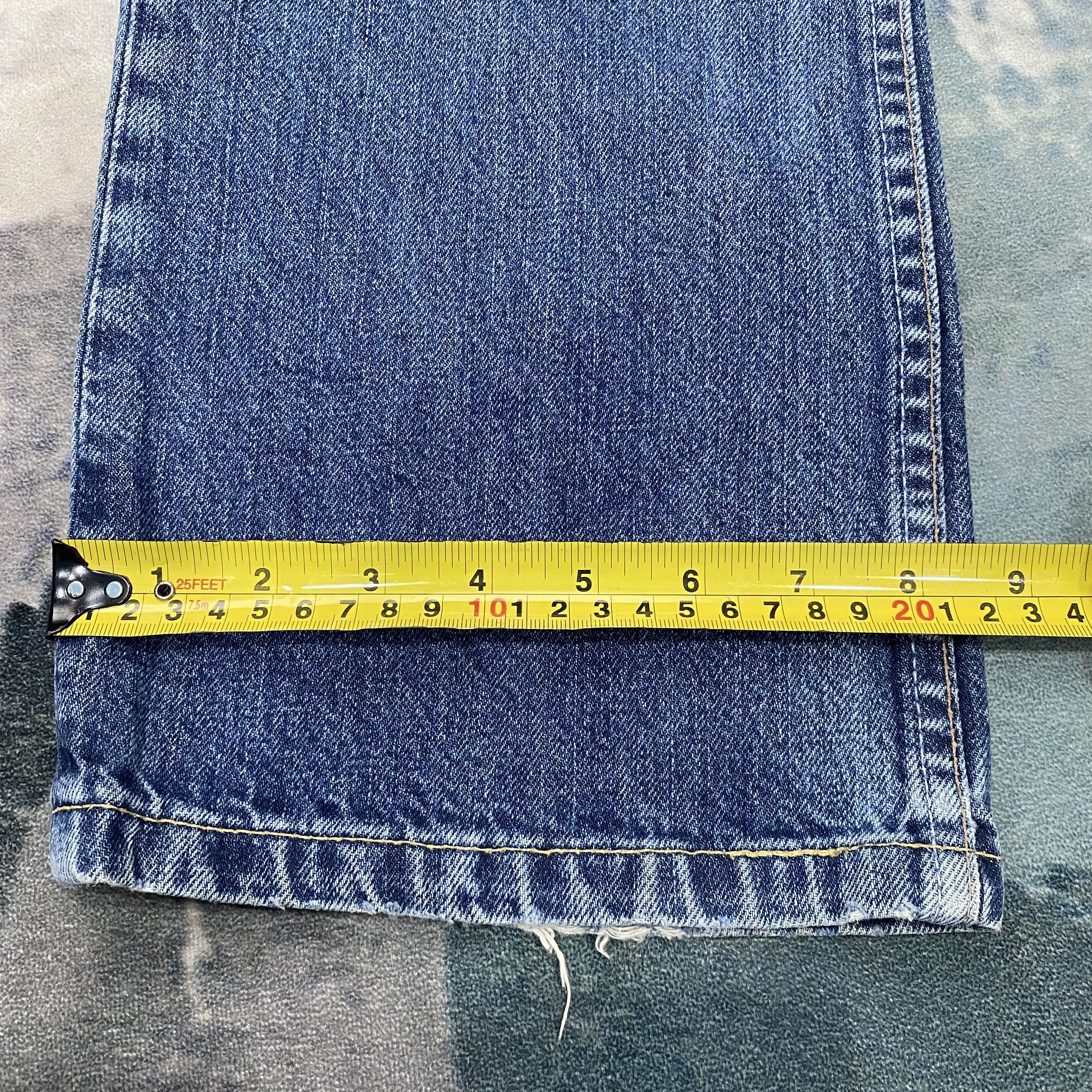 Levi's 🔥 Vintage Levis 507 Distress Aging Bootcut Denim Size US 29 - 23 Thumbnail